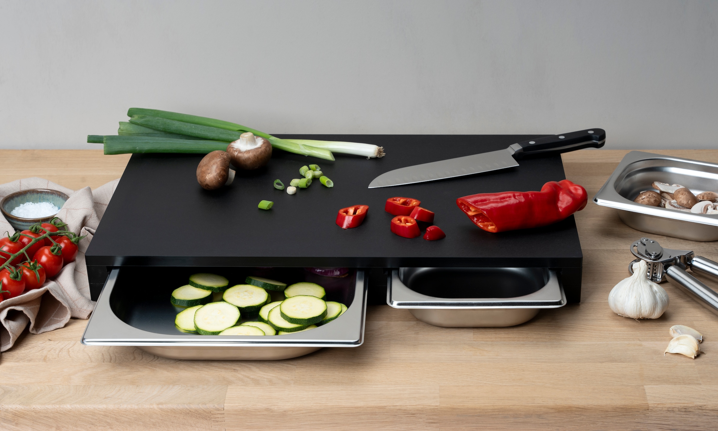 Continenta Schneidebrett »Duracore schwarz« 50x32,6x5cm