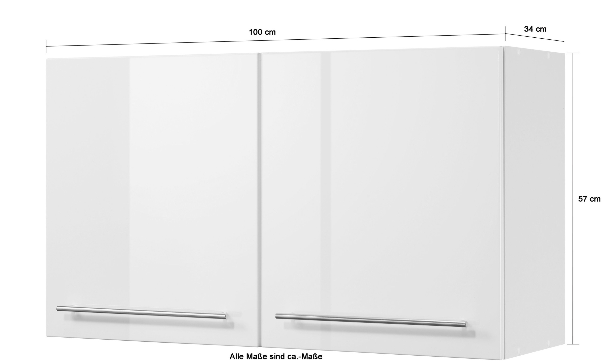 KOCHSTATION Hängeschrank »KS-Wien«, Breite 100 cm