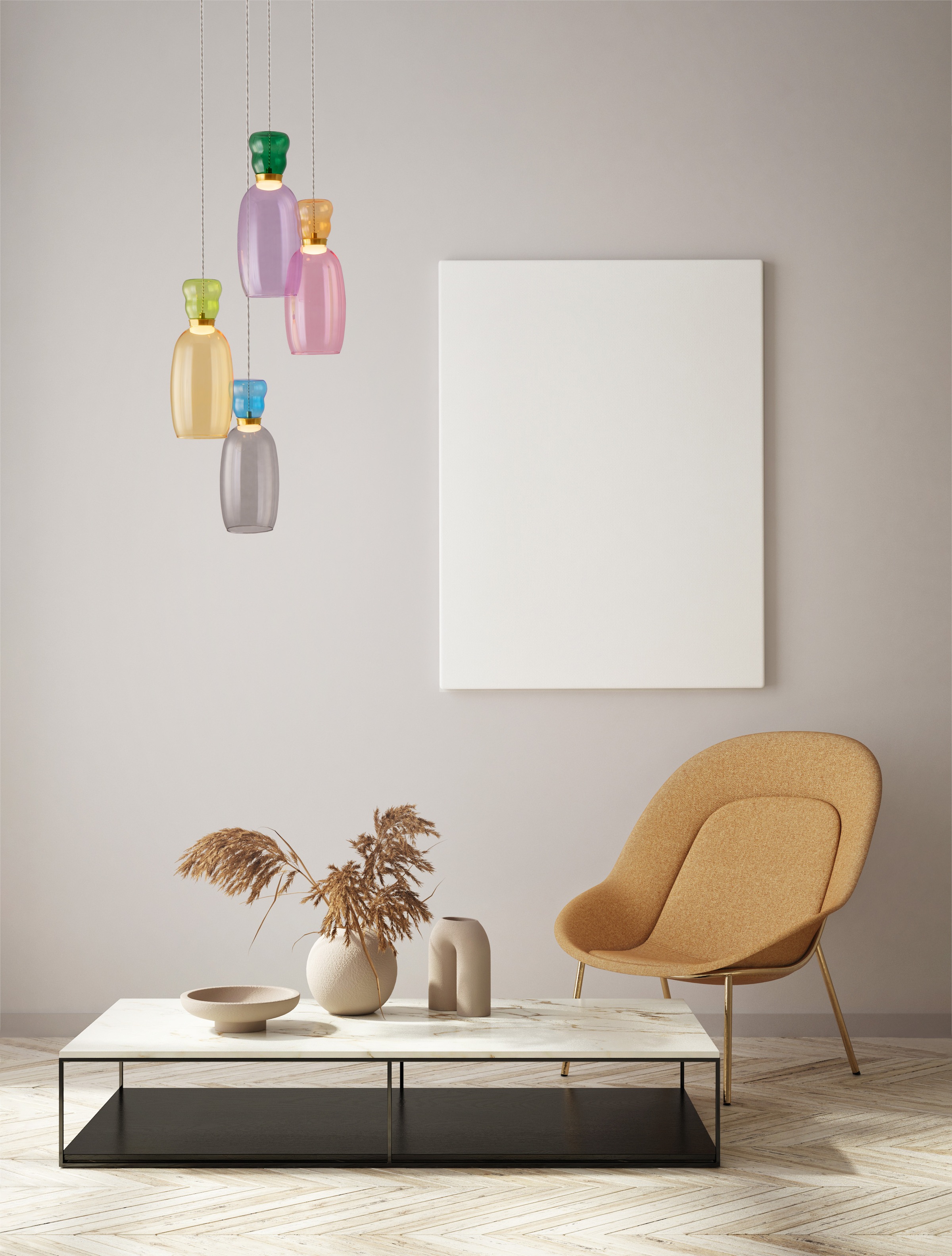 Nova Luce Pendelleuchte »PLUMA« LED-Modul 1 Stk. Warmweiß günstig online kaufen