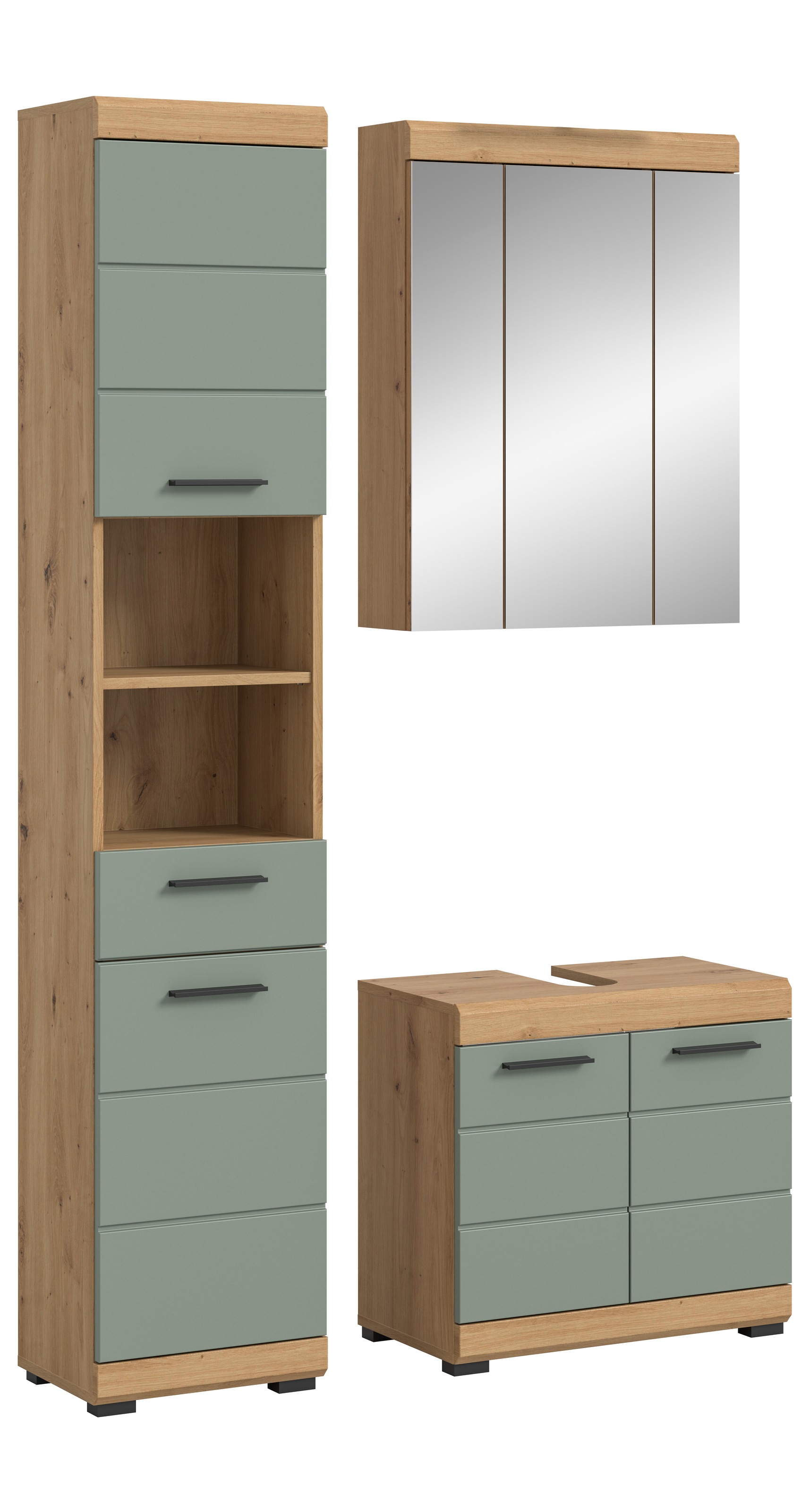 INOSIGN Badmöbel-Set »Siena, 3 teilig, bestehend aus:«, (Set, 3 St., TOPSEL günstig online kaufen