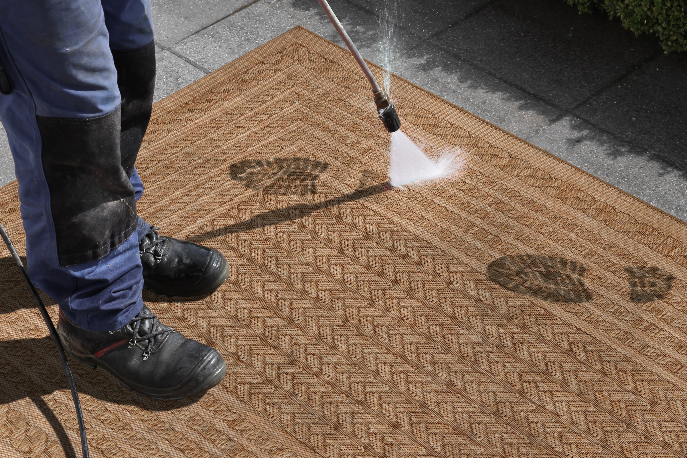 HANSE Home Teppich »Limonero«, rechteckig, 6 mm Höhe, In-& Outdoor, Flachgewebe, Sisal Optik, Skandi, Garten, Wohnzimmer