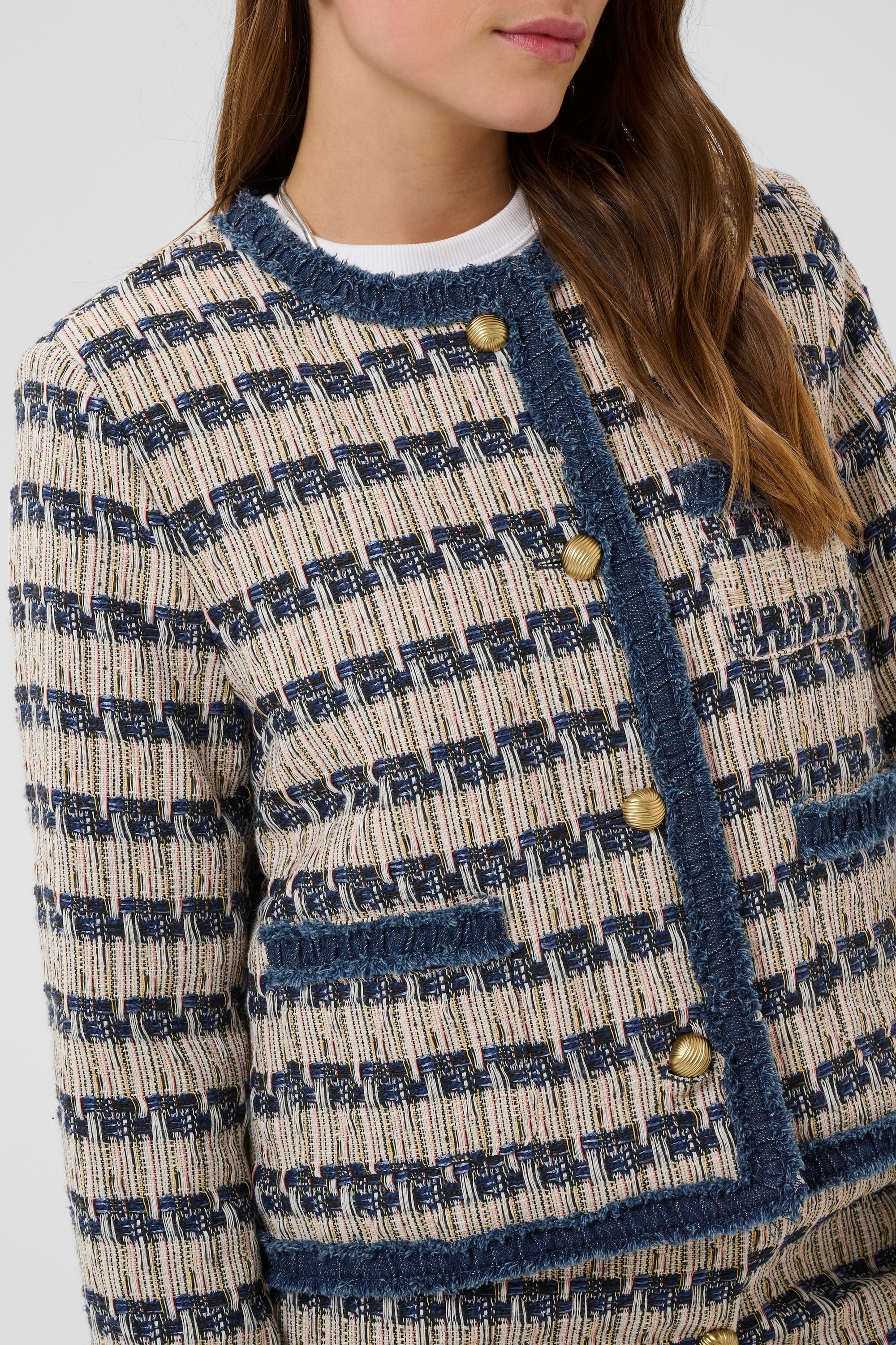 Saint Tropez Blusenblazer »Blazer SheelaSZ«