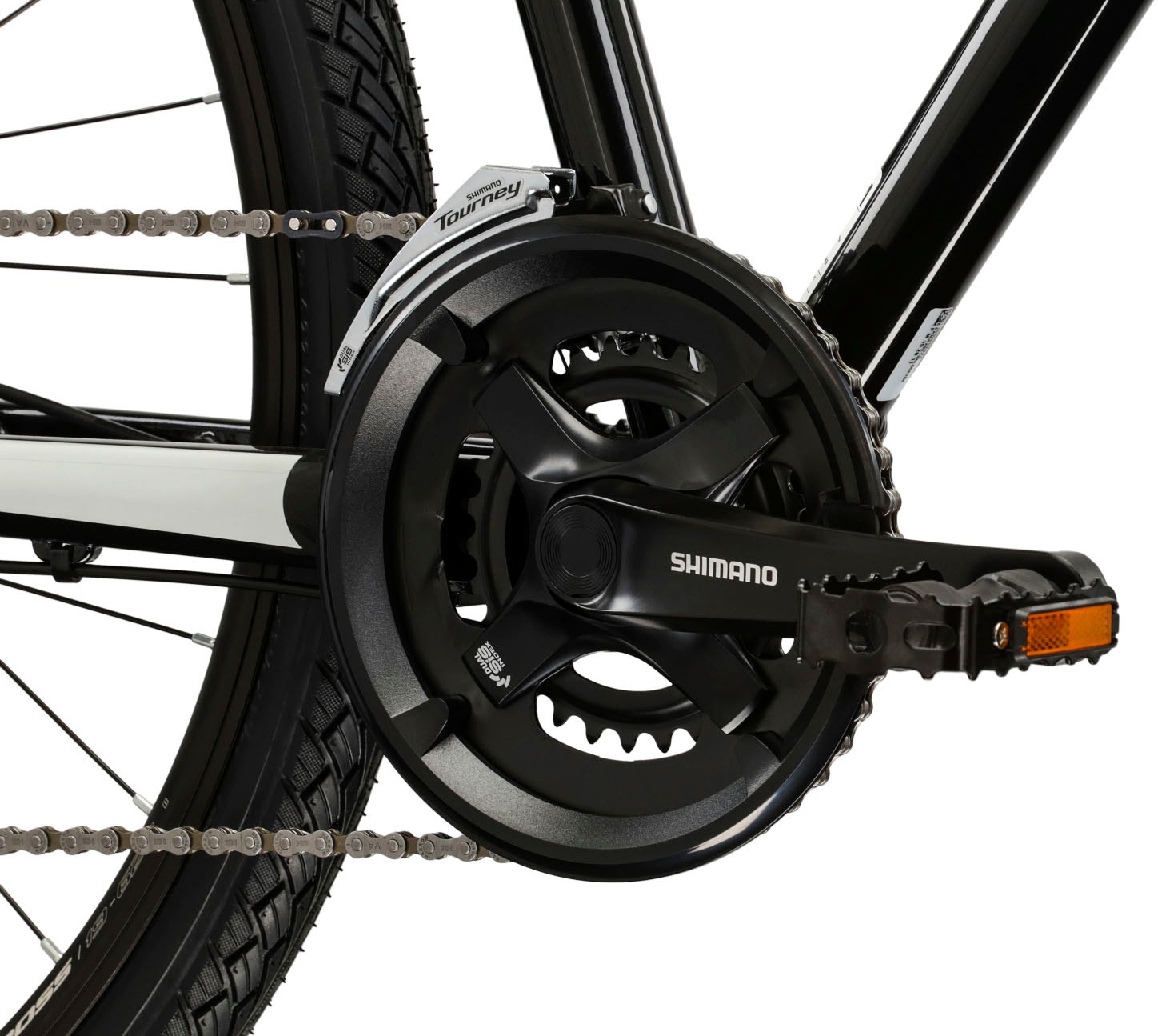 Kross Crossrad »Evado 4.0«, 18 Gang, Shimano, ACERA M3020 Schaltwerk, Kettenschaltung