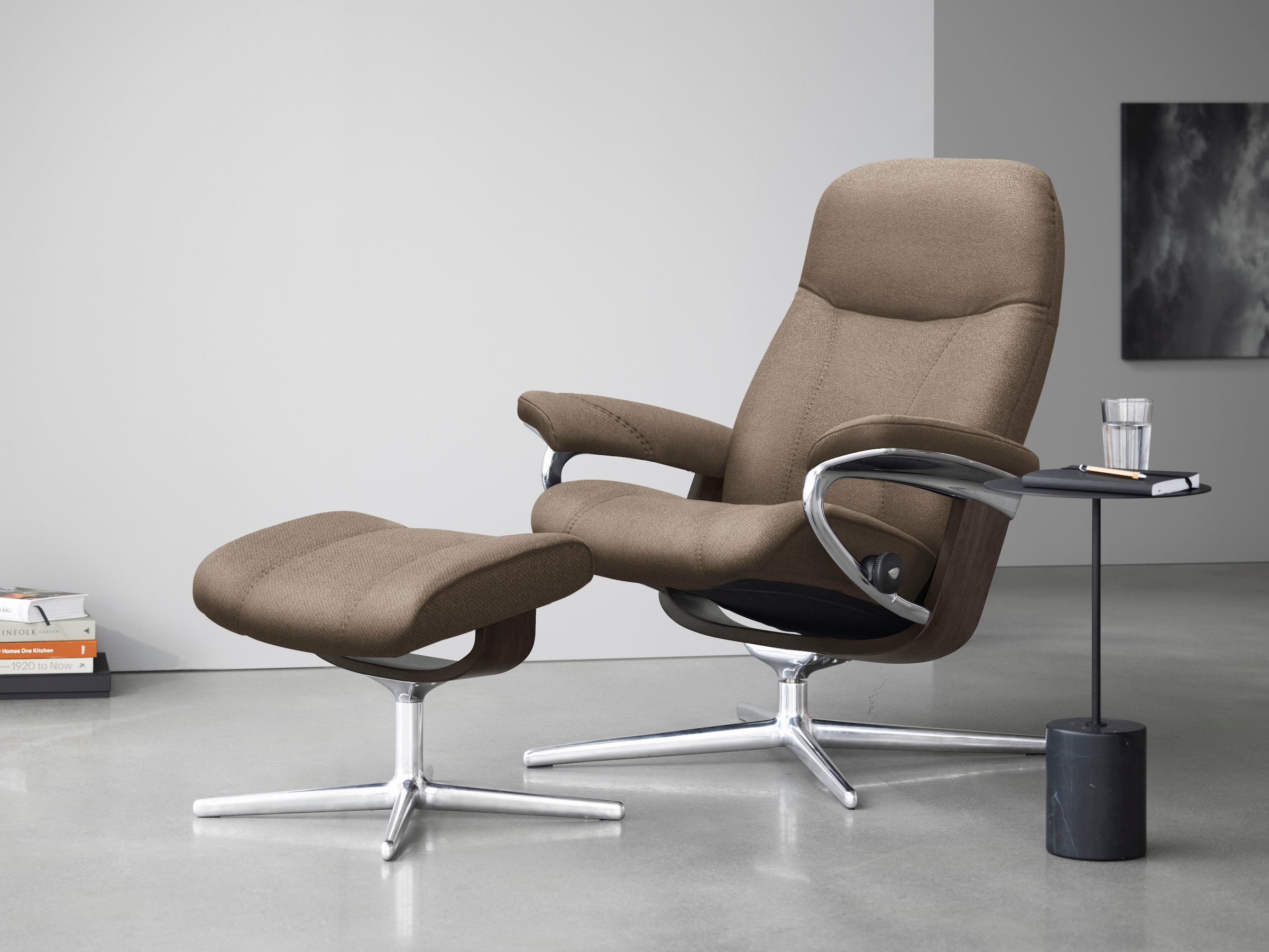 Stressless® Relaxsessel »Consul«, mit Cross Base, Größe S, M & L, Holzakzen günstig online kaufen