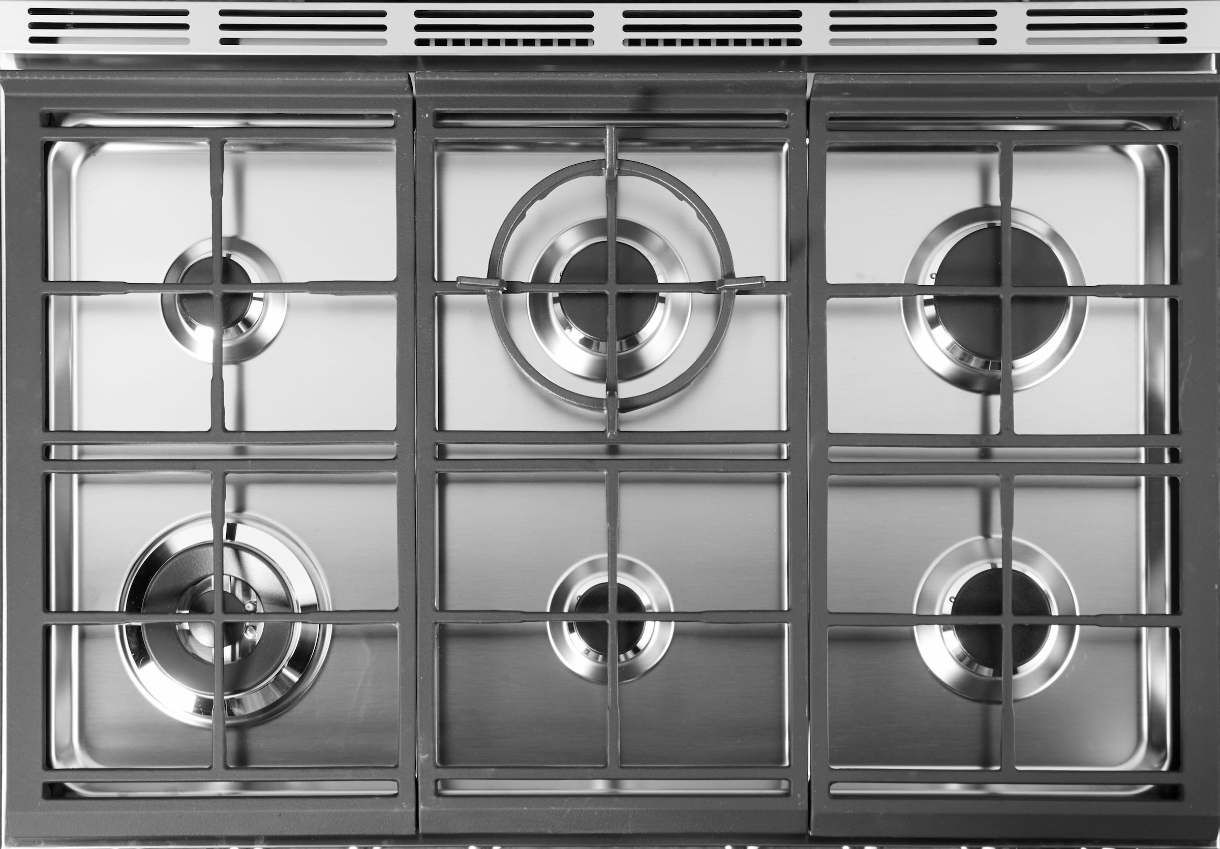 Smeg Gas-Standherd »CPF9GPAND«, mit 1-fach-Teleskopauszug, Pyrolyse-Selbstreinigung, Heißluft-Eco