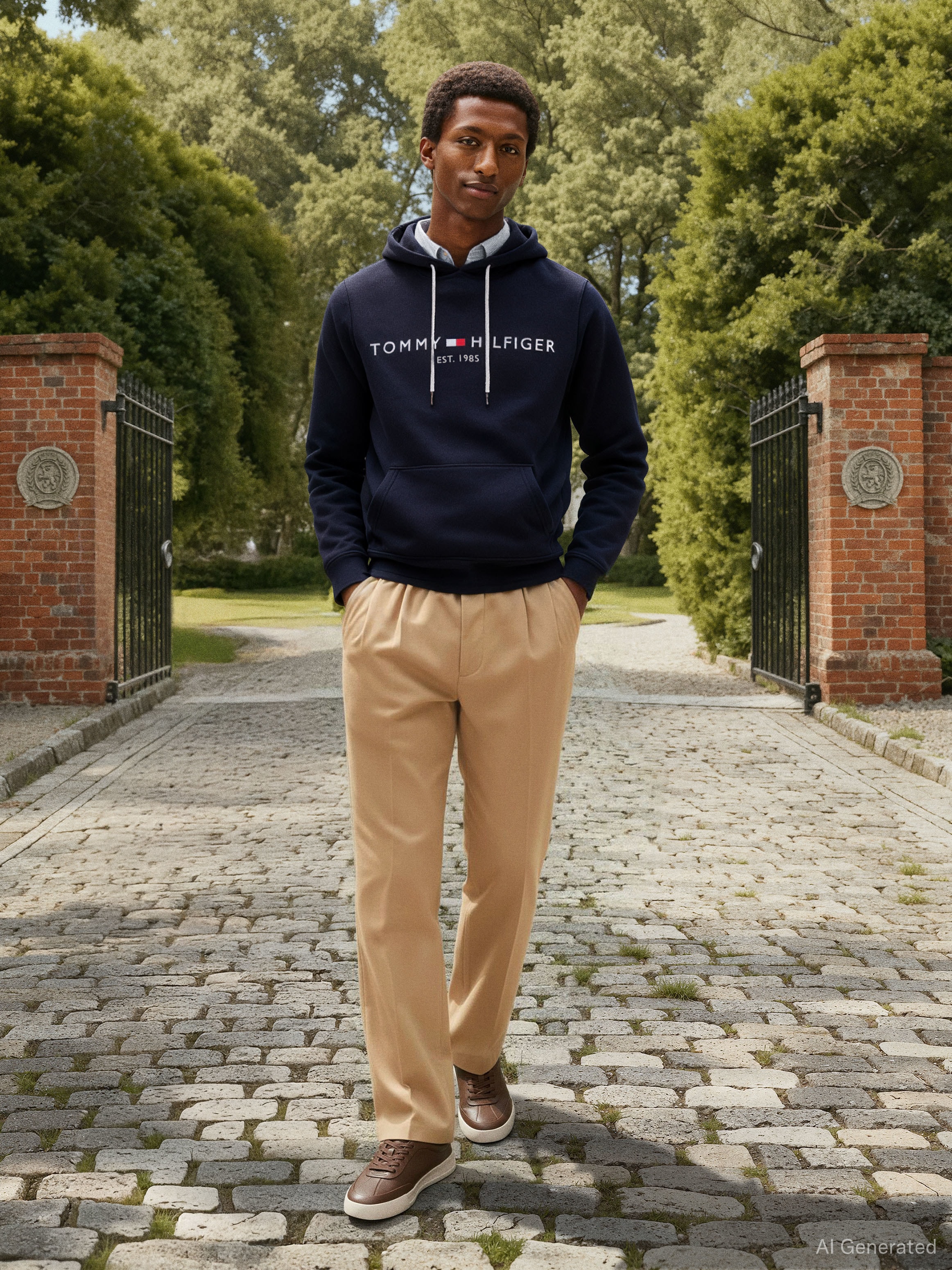 Tommy Hilfiger Kapuzensweatshirt »TOMMY LOGO HOODY«, Baumwoll-Mix
