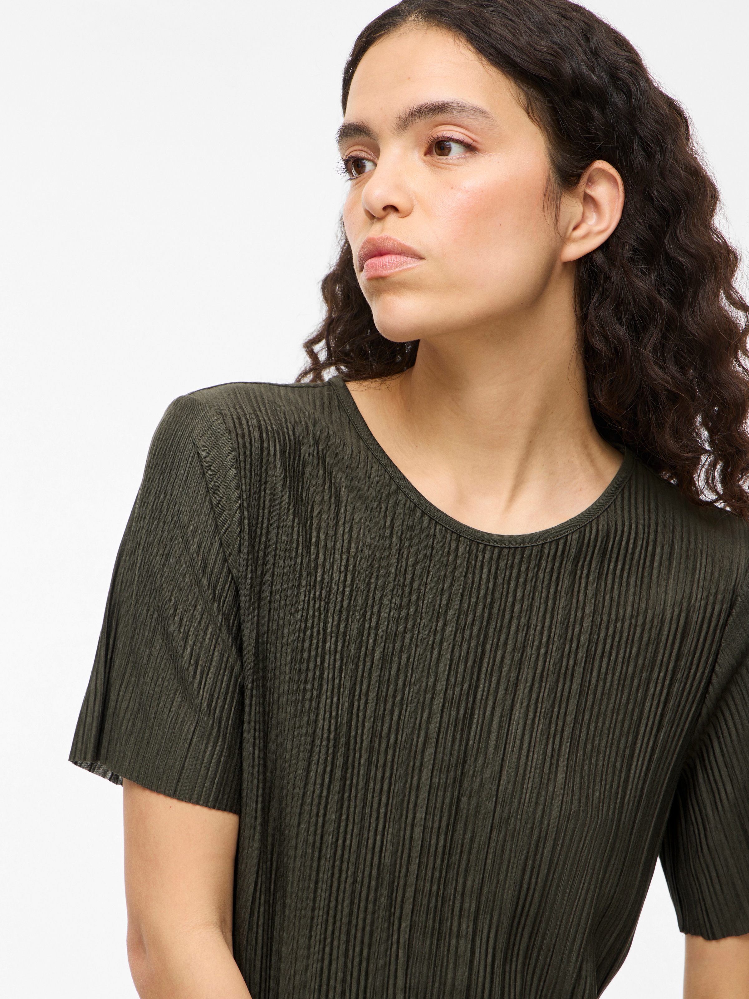 Vila Kurzarmshirt »VIPLISA O-NECK S/S TOP - NOOS«