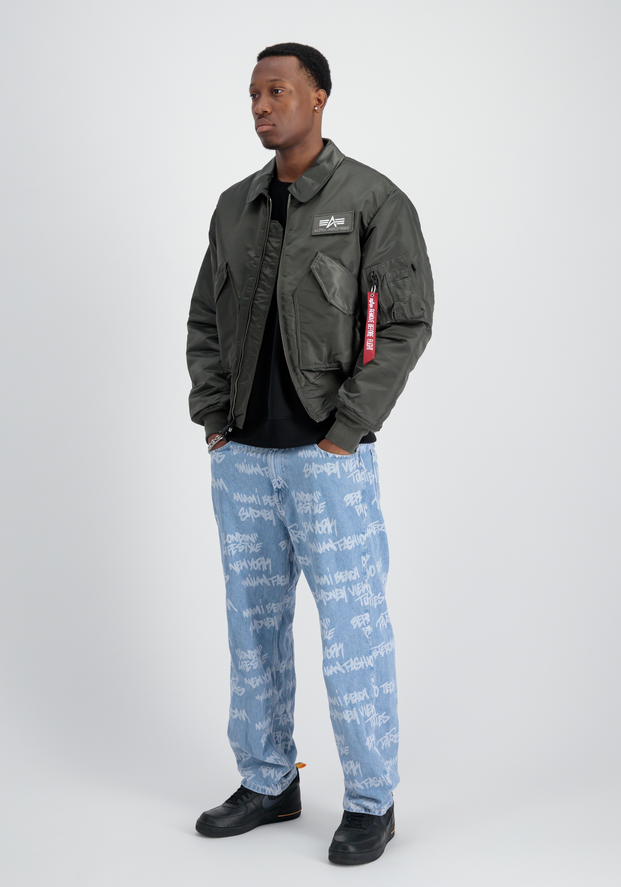 Alpha Industries Bomberjacke »Alpha Industries Men - Bomber Jackets CWU-45 Heritage«