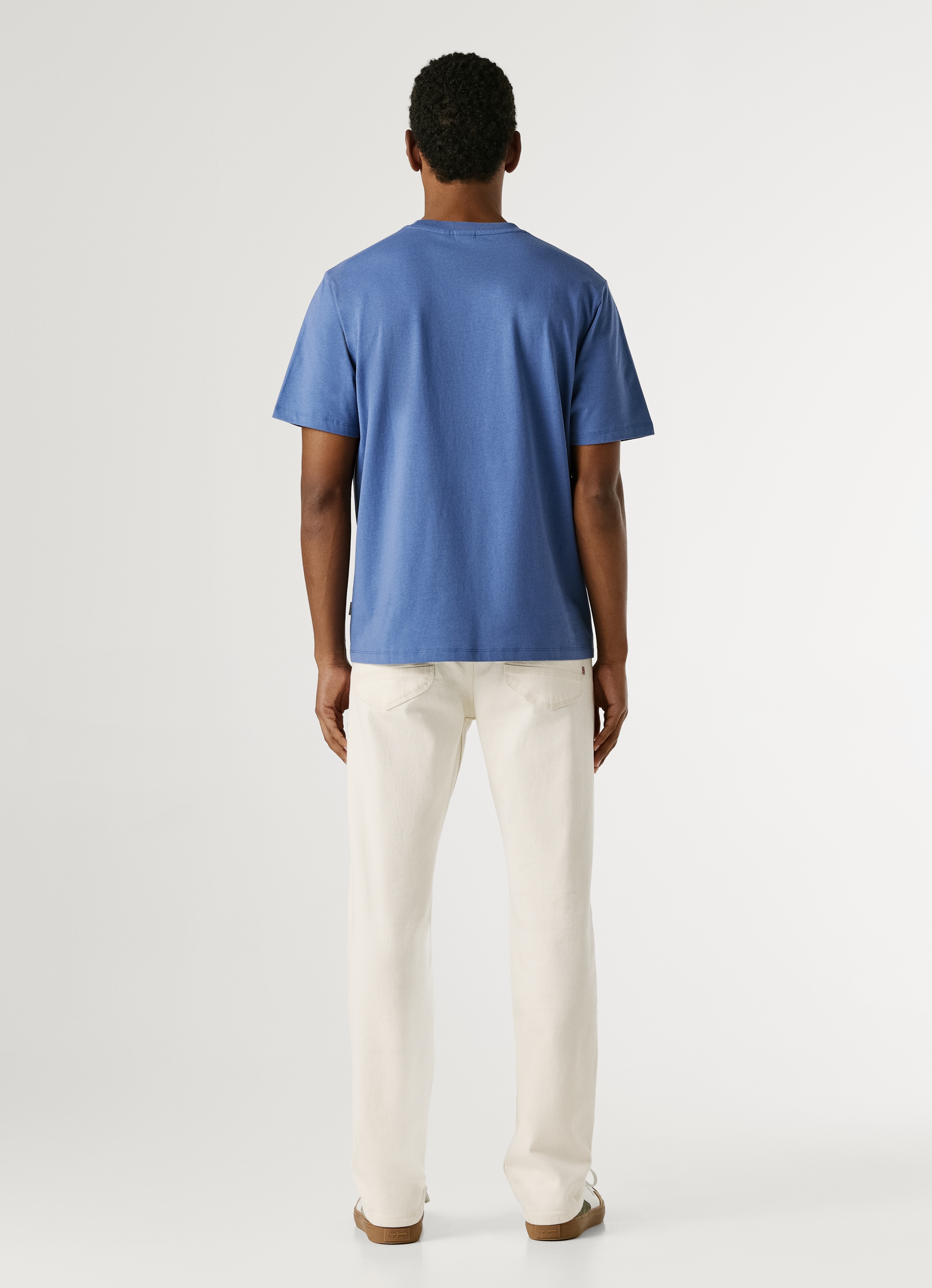 Pepe Jeans T-Shirt »CONTRAST CONNOR« mit Rundhals und gesticktem Logo