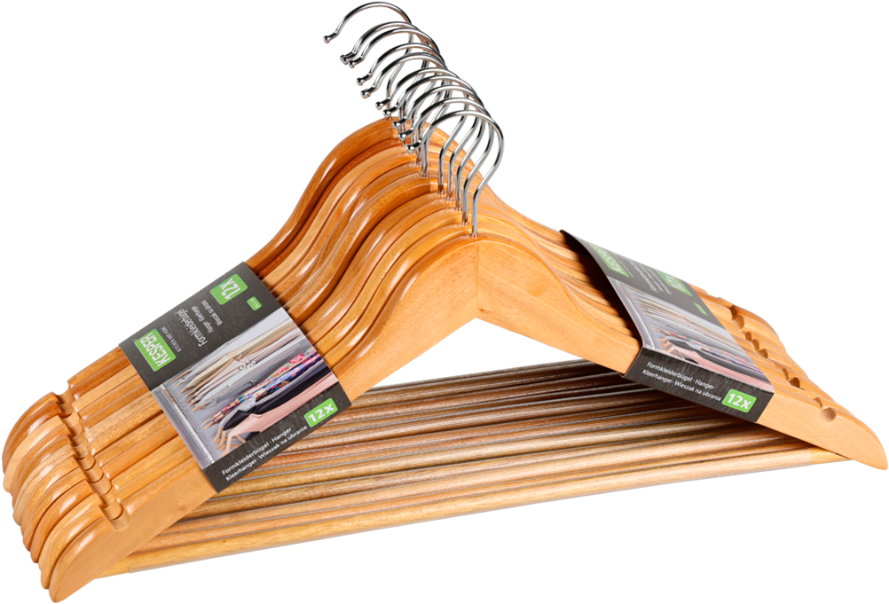KESPER® Kleiderbügel »Formkleiderbügel, 12er Set, FSC«, (Set, 12 tlg.), mit günstig online kaufen