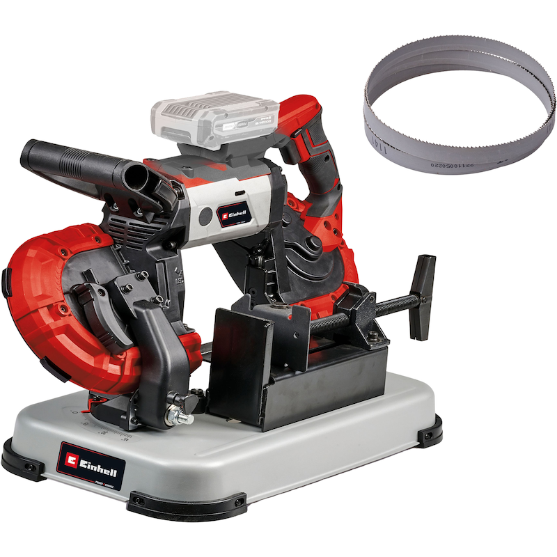 EINHELL Akku-Bandsäge »TE-MB 18/127 U Li-Solo« ohne Akku und Ladegerät rot Optimale Drehzahl für fast alle Anwendungen geeignet