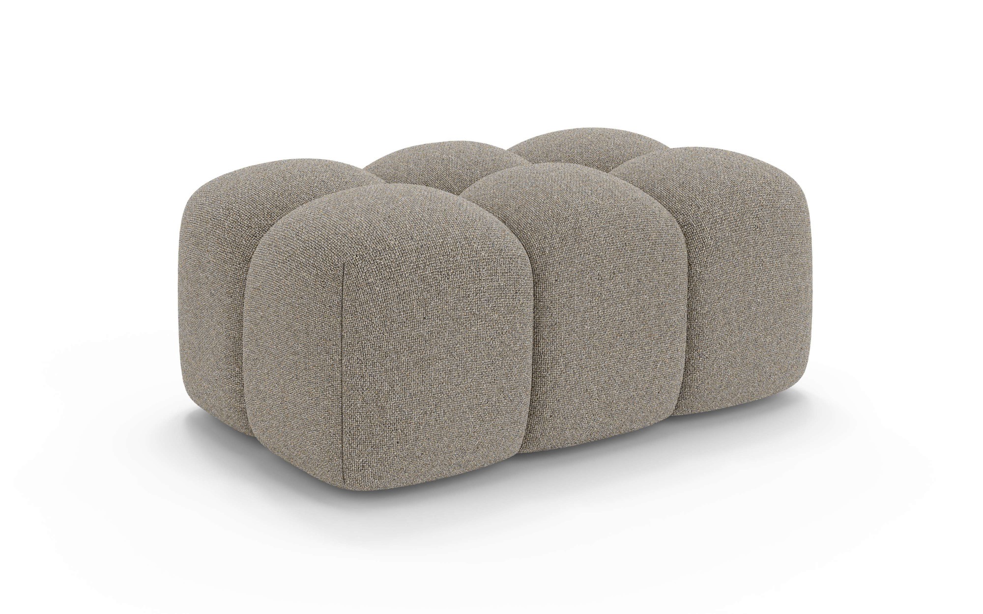 OTTO home Polsterhocker »KALLIE Sitzhocker, Bubble-Optik, Maße B/T/H: 90/60 günstig online kaufen