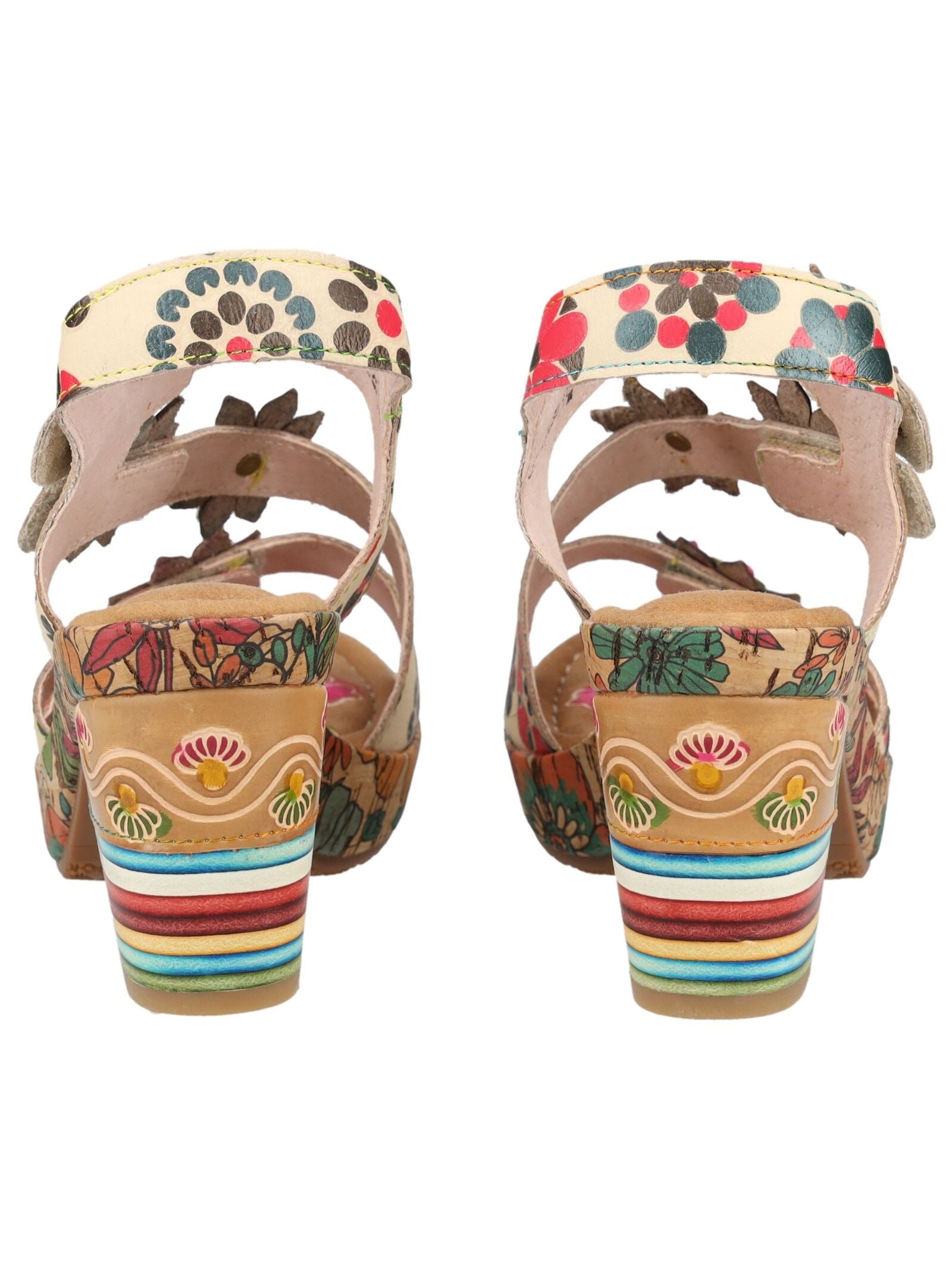 LAURA VITA High-Heel-Sandalette »LAURA VITA Sandalen Leder«