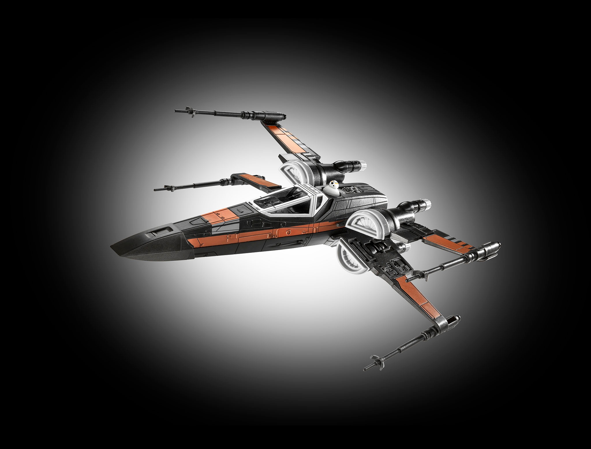 Revell® Modellbausatz »Build&Play, Star Wars Poe's X-Wing Fighter« mit Sound