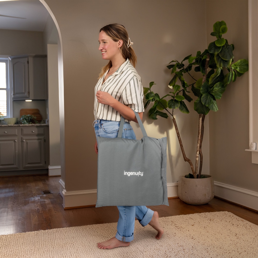 ingenuity Babywippe »Stow & Go™ Compact Folding Bouncer« bis 9 kg mit Vibration