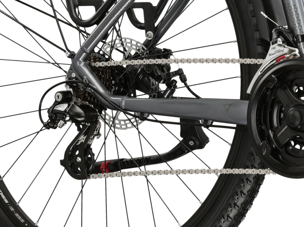 Kross Mountainbike »KROSS MTB Hardtail Hexagon 2.0 27,5" grau 21 Gänge«, 21 Gang, Shimano, ALTUS M310 Schaltwerk, Kettenschaltung
