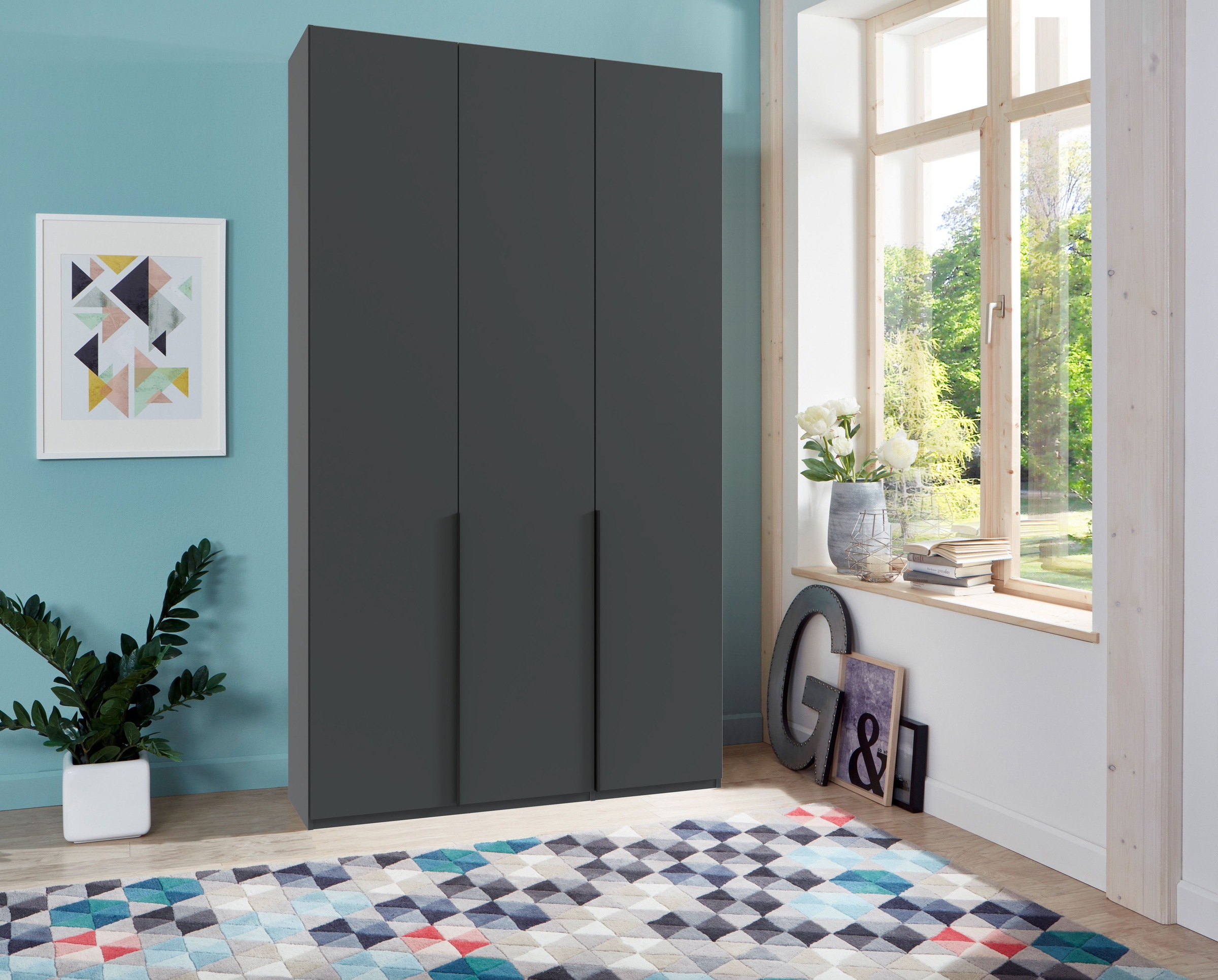 Wimex Kleiderschrank »Mugano,in 5 Breiten,2 Höhen,2 Tiefen, viele Farben, M günstig online kaufen