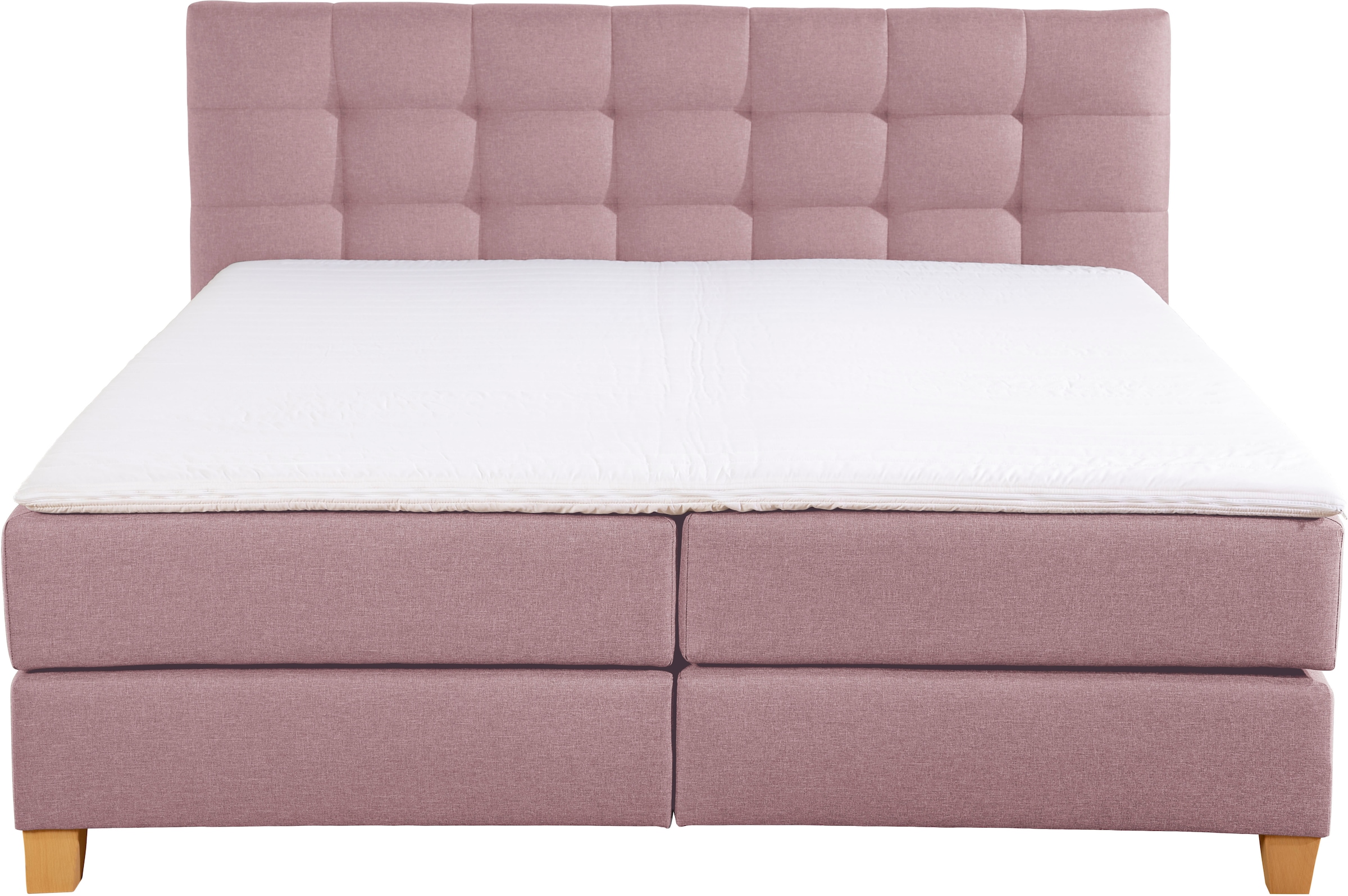 3. Bild von Home affaire Boxspringbett »Moulay«, inkl. Topper, in Überlänge 220 cm, 3 Härtegrade, auch in H4