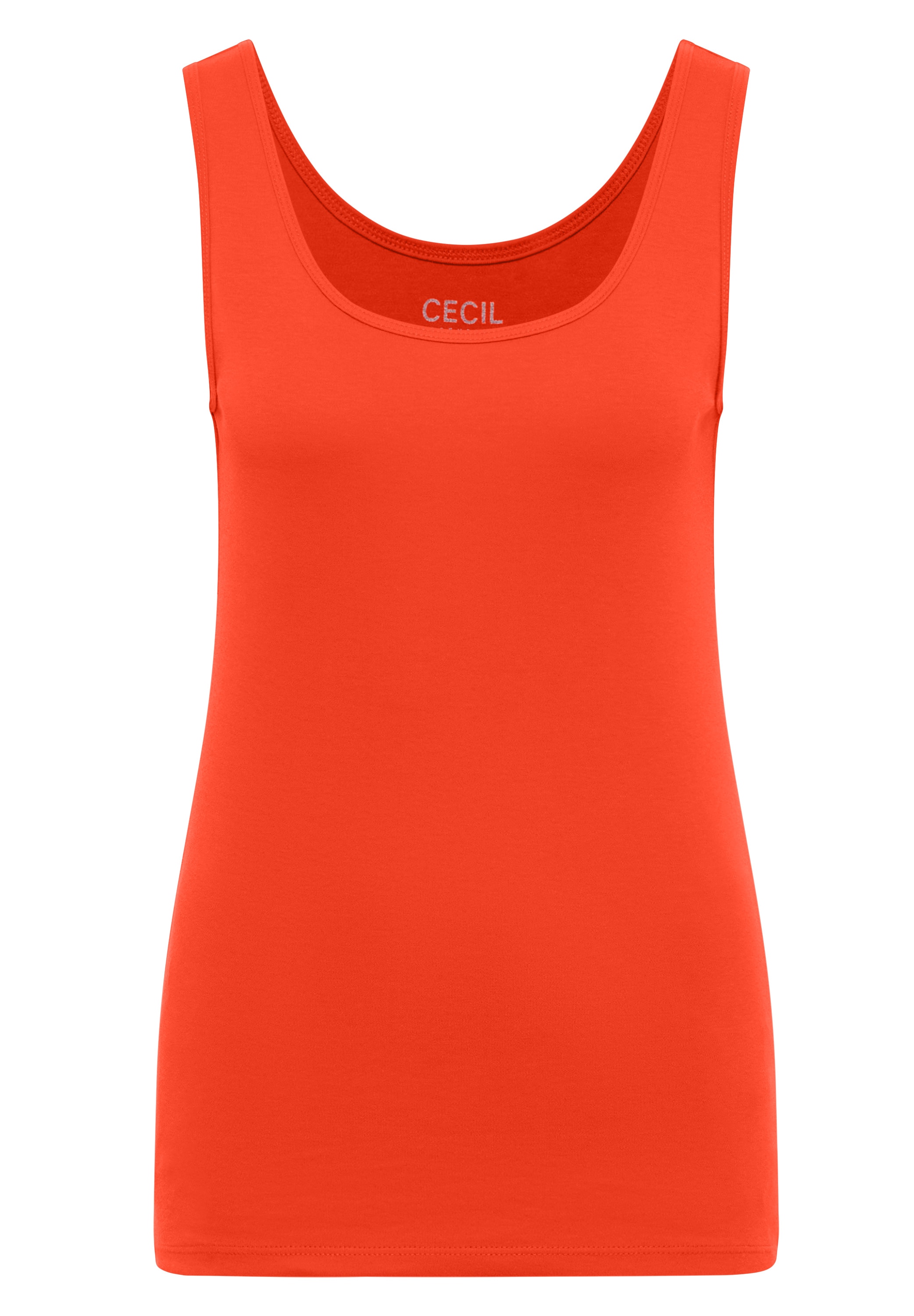 Cecil Shirttop »Style Linda« in Unifarbe