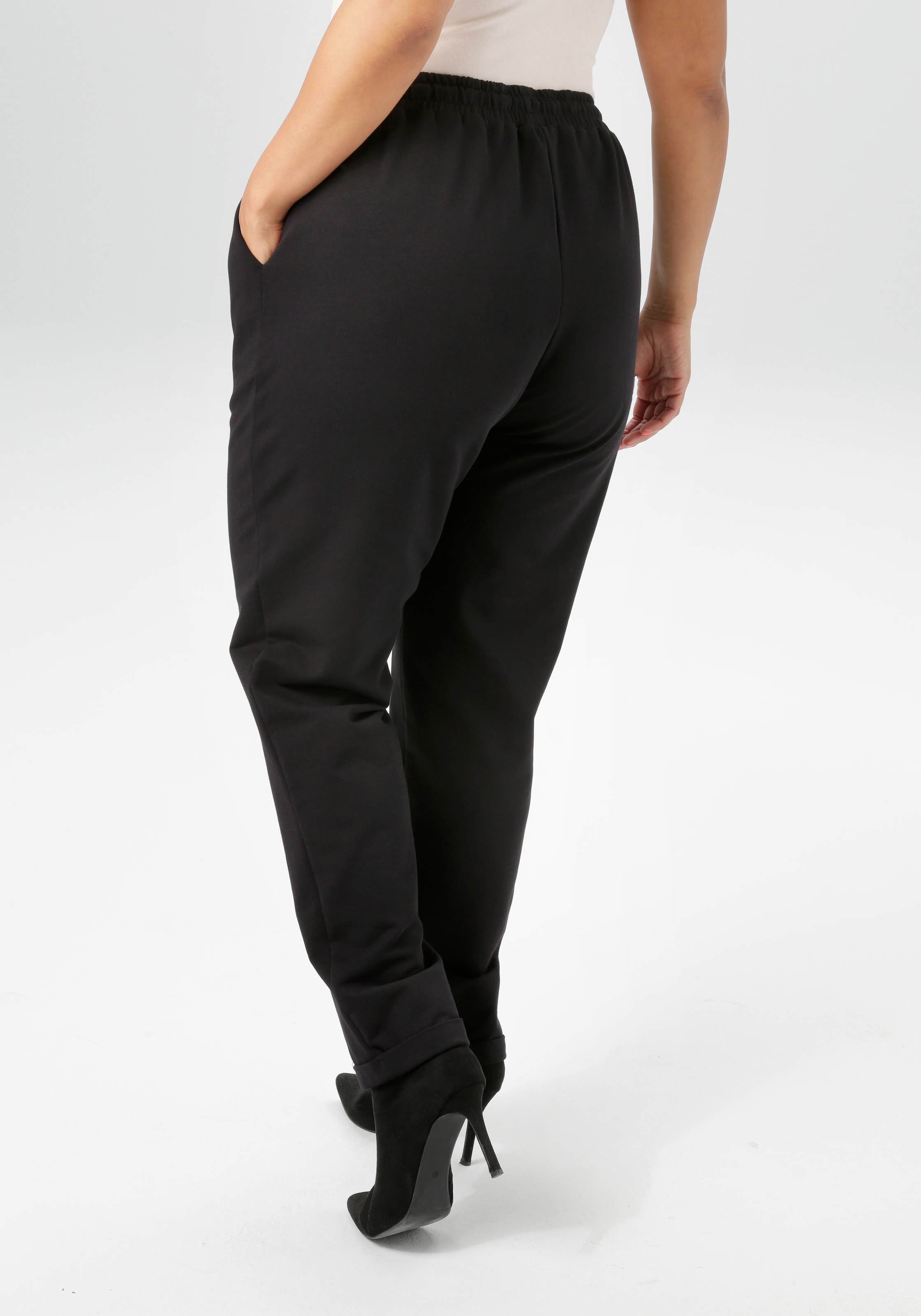 Aniston PLUS Schlupfhose, aus weicher Jersey-Qualität - NEUE KOLLEKTION