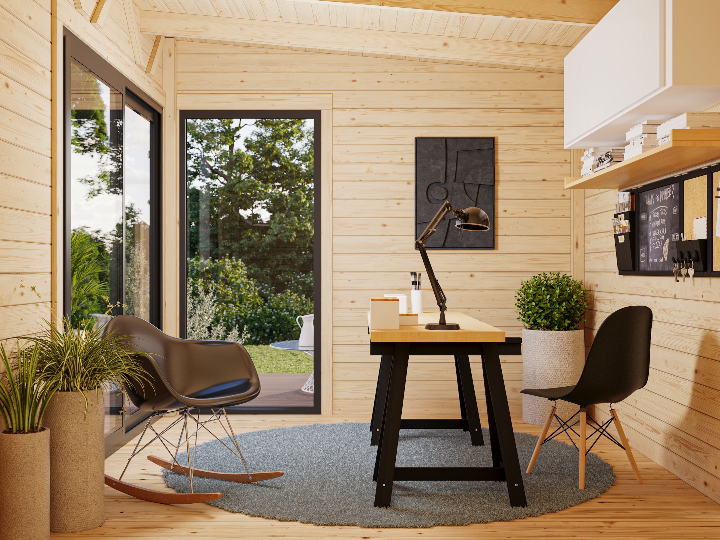 Palmako Gartenhaus »Andrea Slide Plus« verschiedene Farben