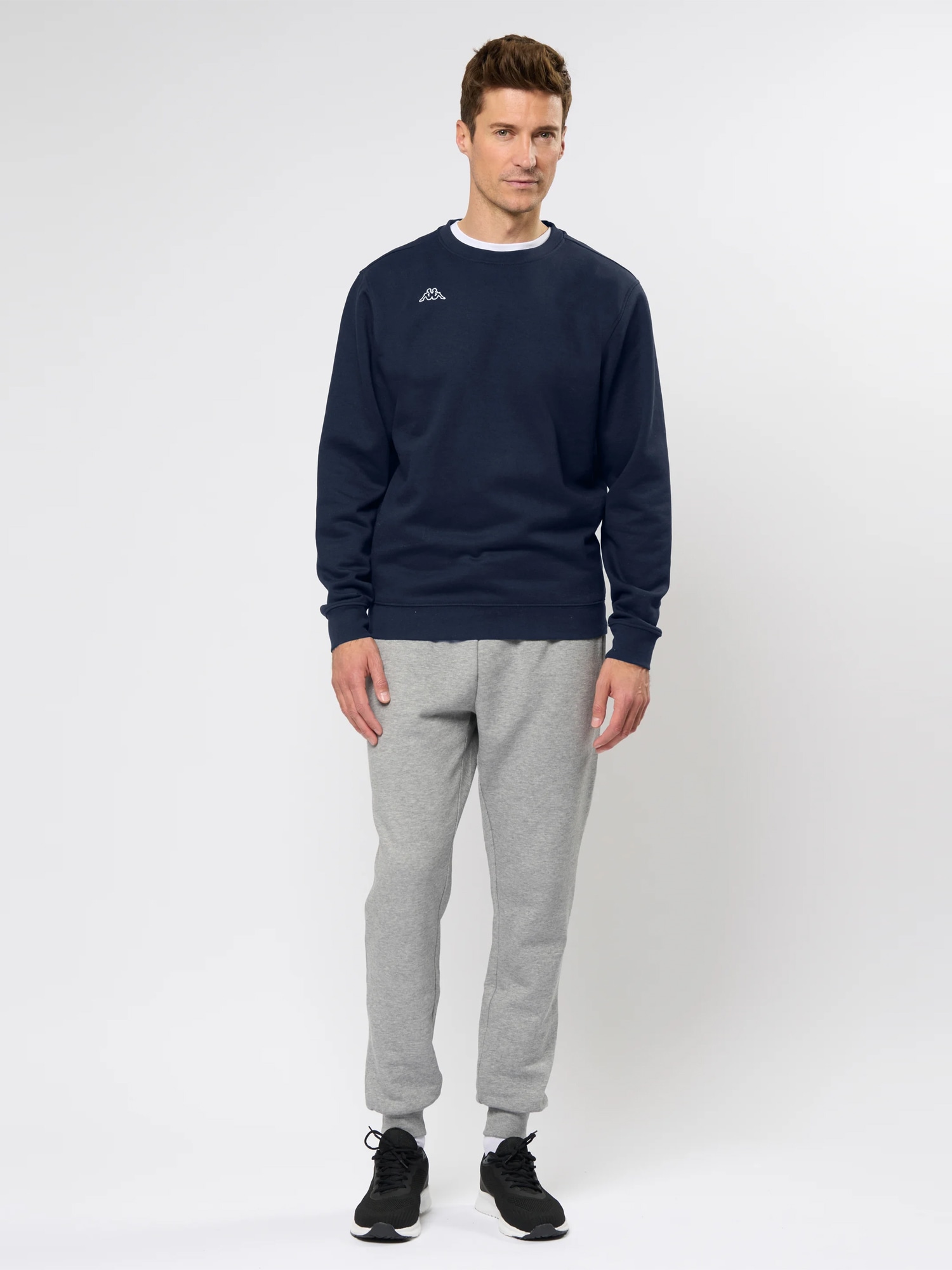 Kappa Rundhalspullover »Kappa sweatshirt Logo Trullo«