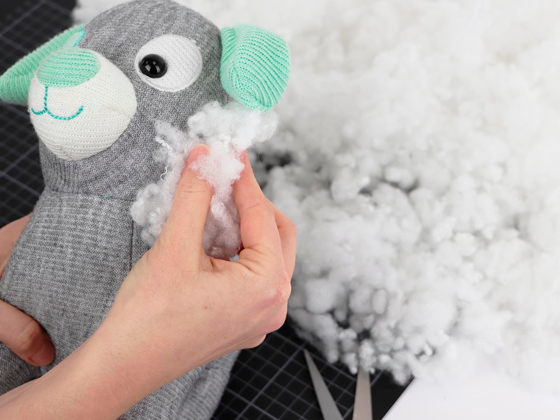 Primaflor-Ideen in Textil Kissenfüllung »PES Faserbällchen Füllmaterial«, Füllmaterial für Kissen, Kuscheltiere & Puppen, Möbel, waschbar