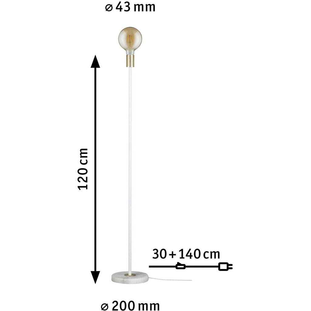 Paulmann LED Stehlampe »Nordin«, 1 flammig-flammig