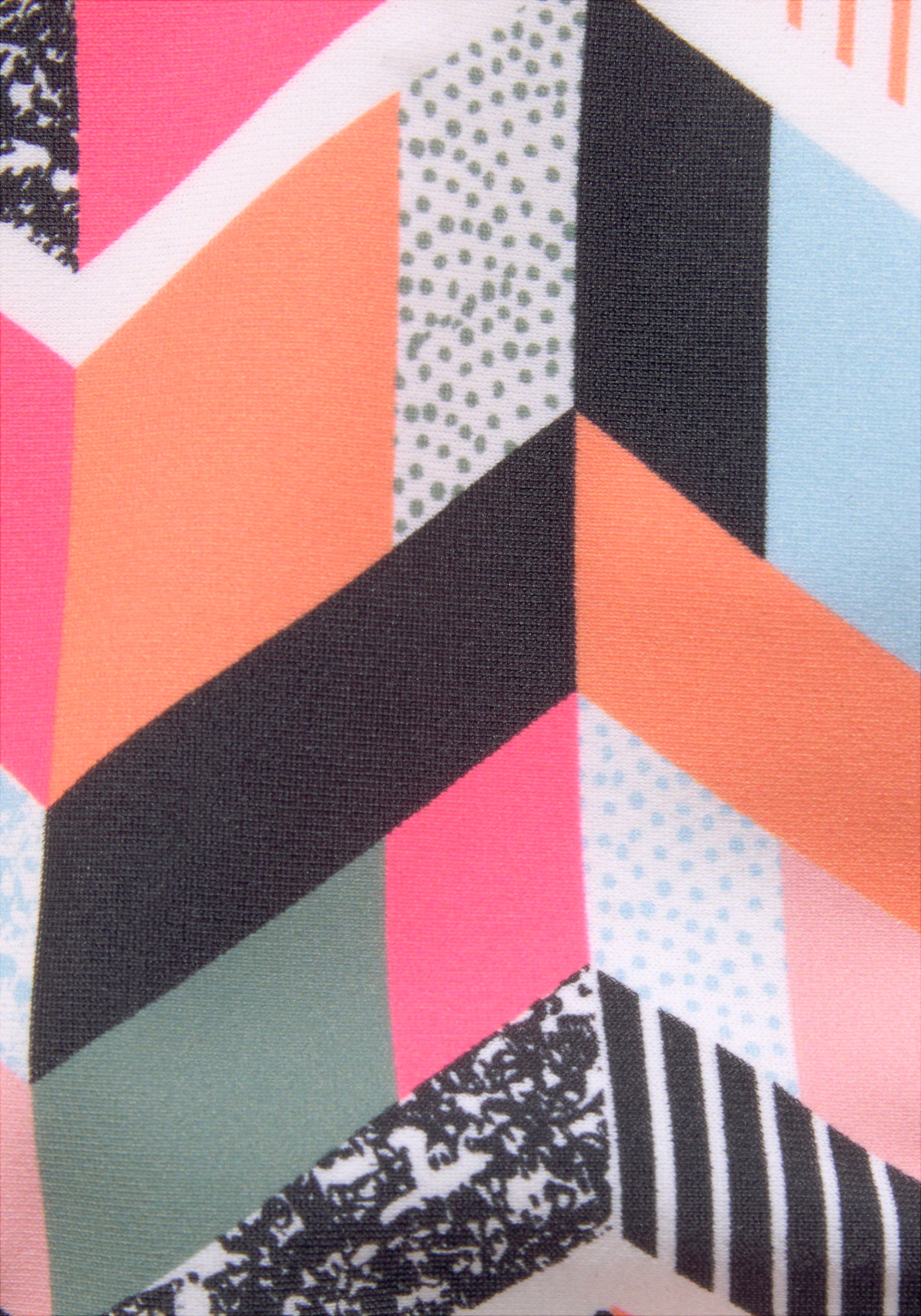 Buffalo Bustier-Bikini, mit geometrischem Print
