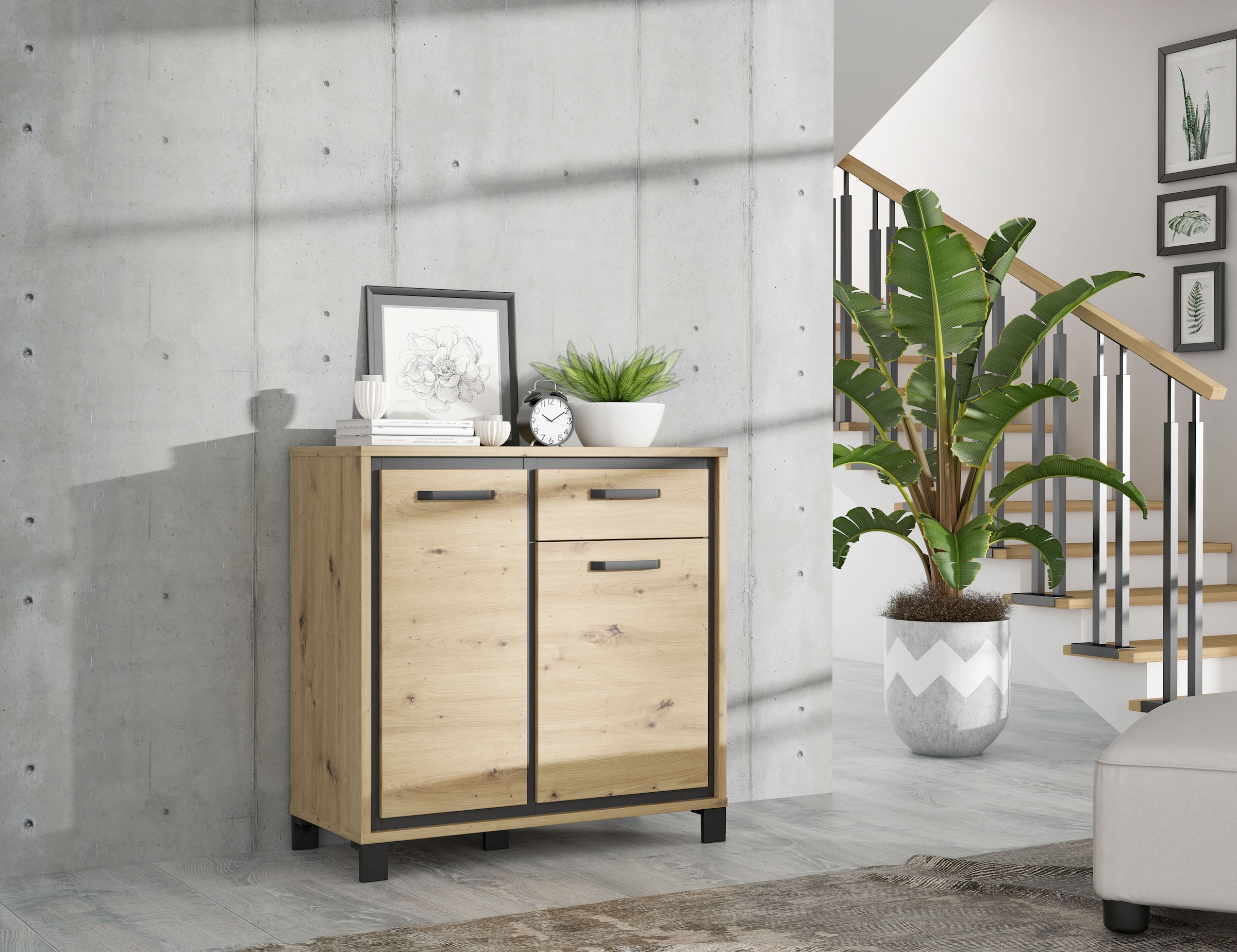 FORTE Kommode »Trondheim«, Breite 91 cm