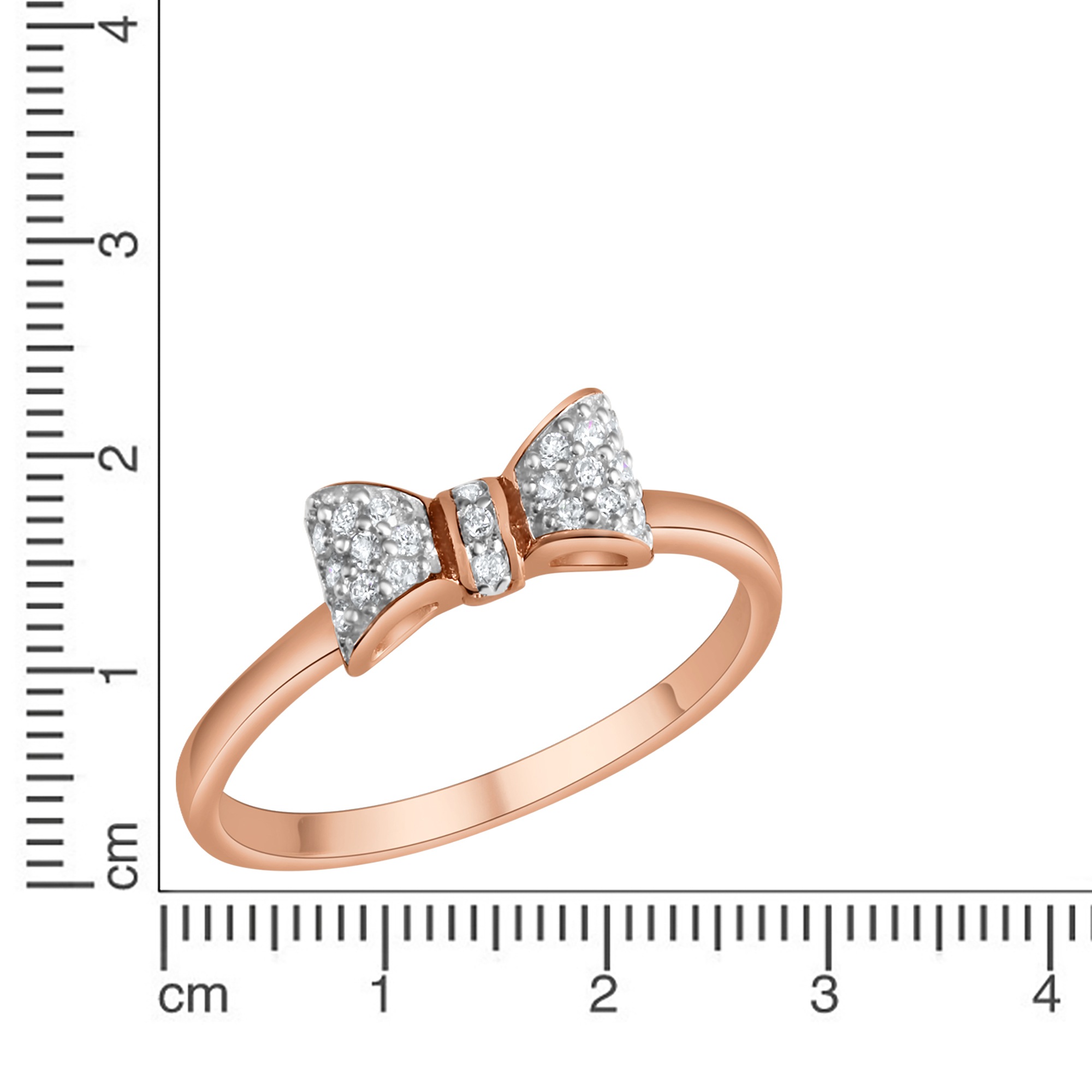 Vivance Fingerring »925-Sterling Silber rhodiniert teilweise rose vergoldet Zirkonia«