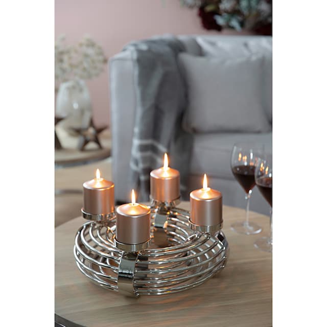 Fink »VENTURA, St.), online kaufen Adventsleuchter Kerzenleuchter 4-flammig, Weihnachtsdeko«, (1