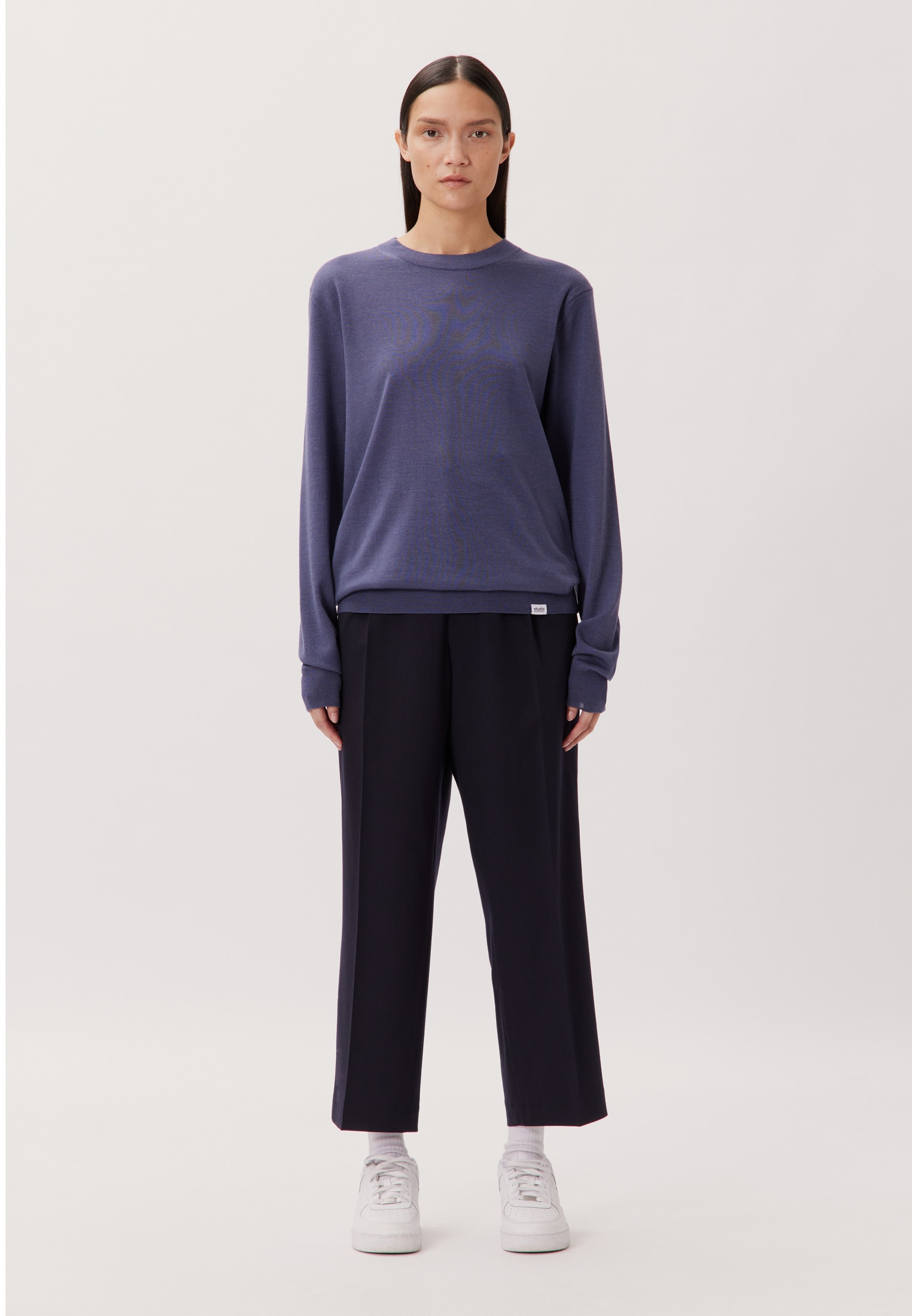 studio seidensticker Strickpullover 1/1 Rundhals