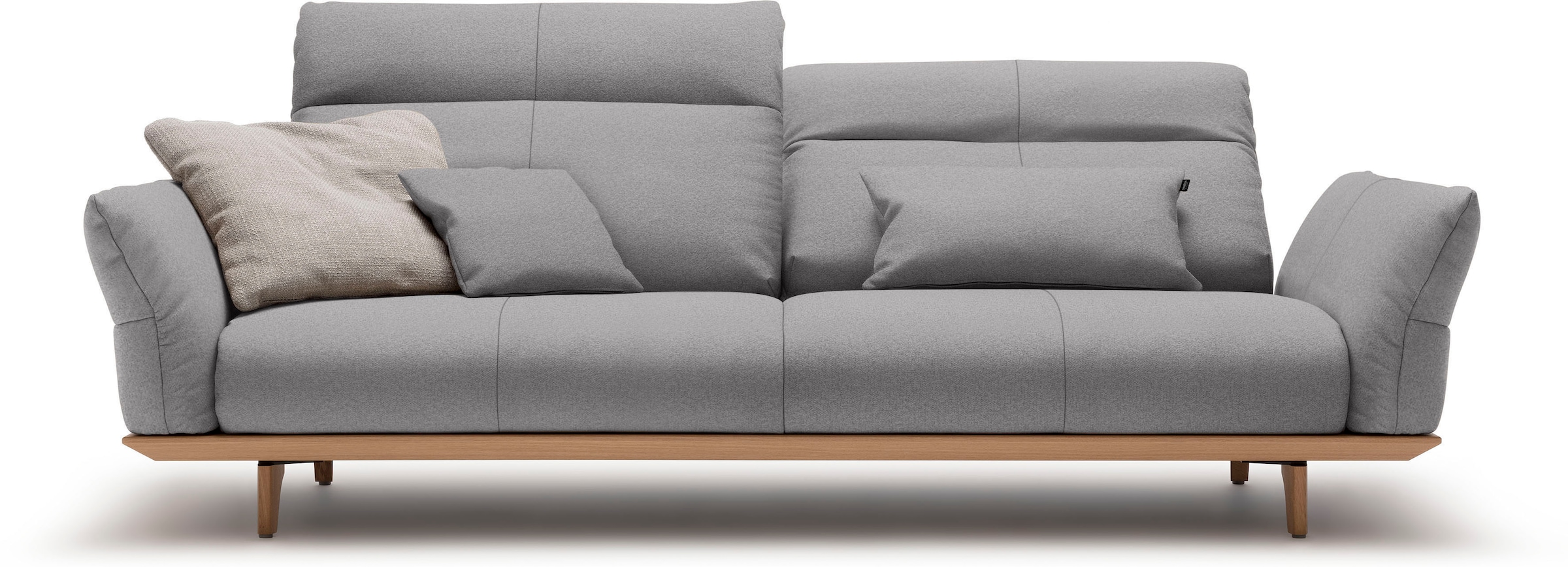 Creation BY ROLF BENZ 3,5-Sitzer »CR.460«, Sockel in Eiche, Füße Eiche natu günstig online kaufen