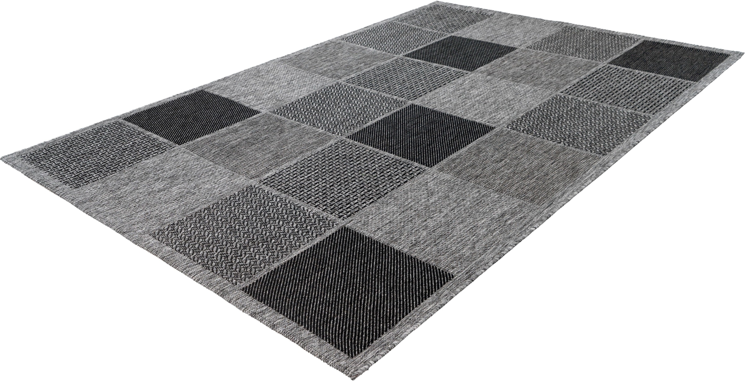 calo-deluxe Teppich »Perugia 1040«, rechteckig, 7 mm Höhe, In- und Outdoor geeignet, Wohnzimmer