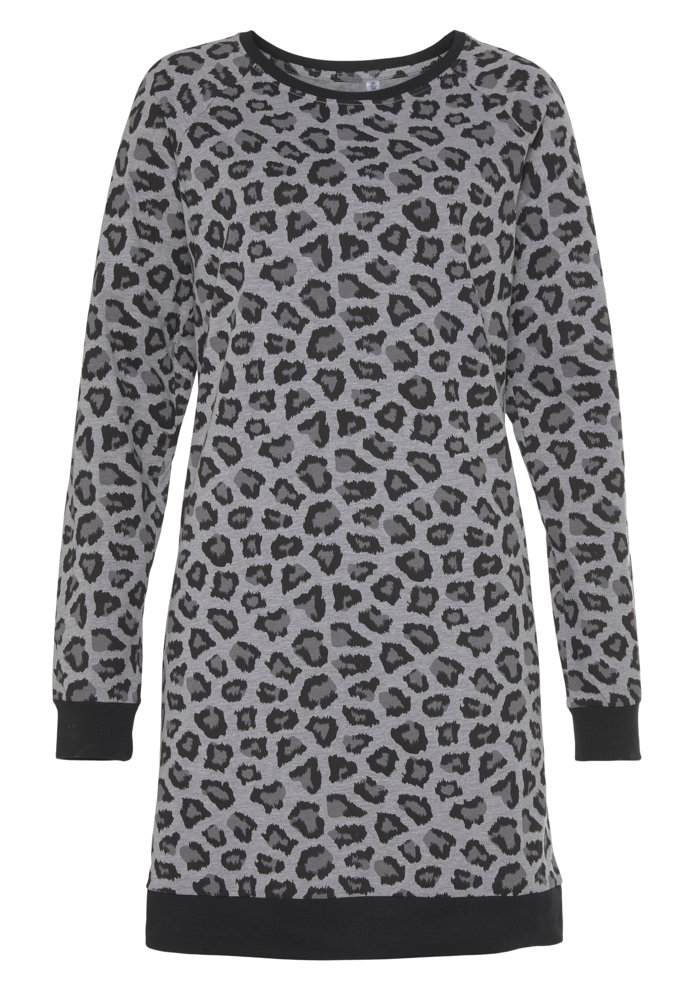 Vivance Dreams Nachthemd, mit tonalem Animalprint