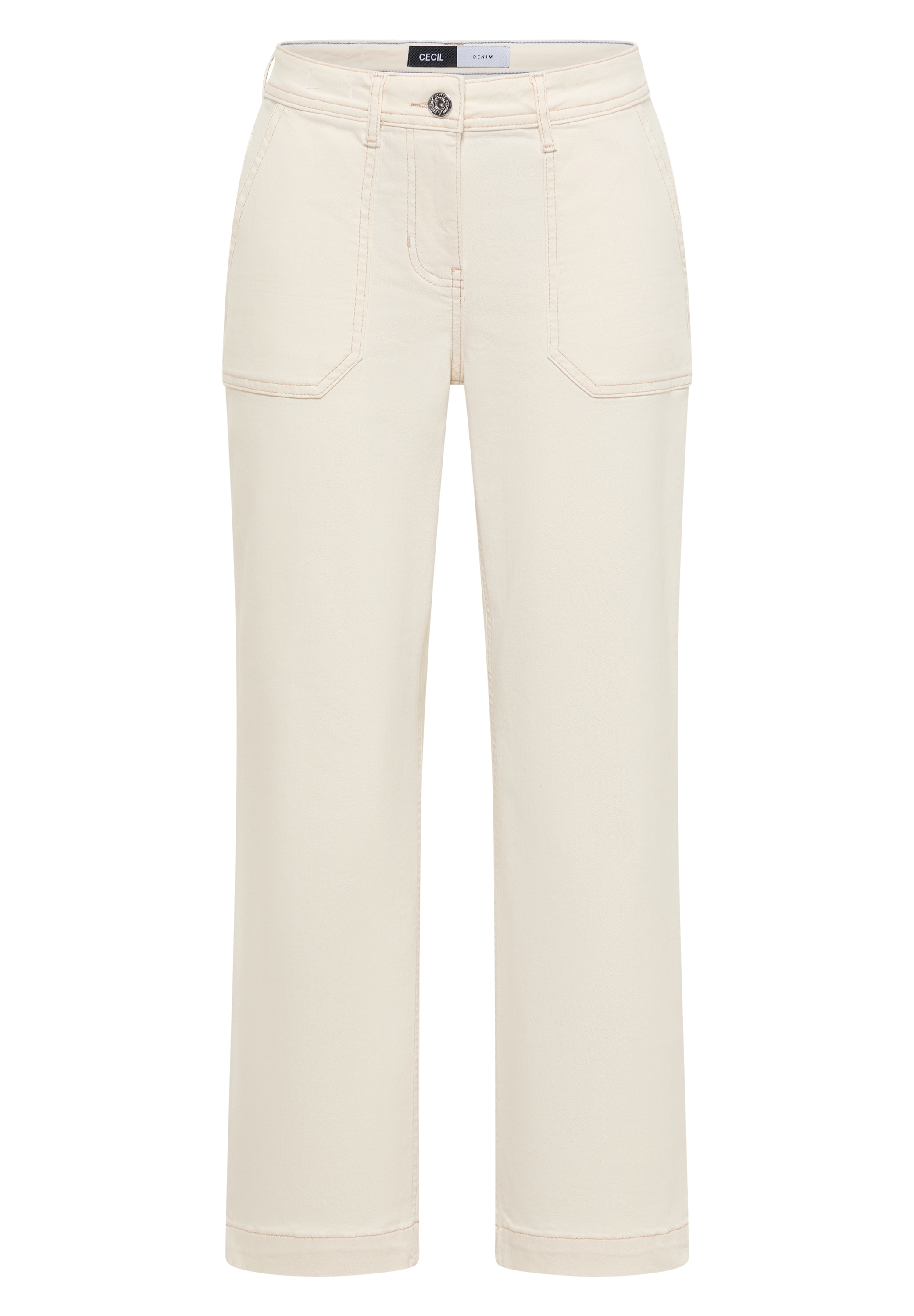 Cecil Weite Jeans »Style NEELE« im 4-Pocket-Form und mit Stretch