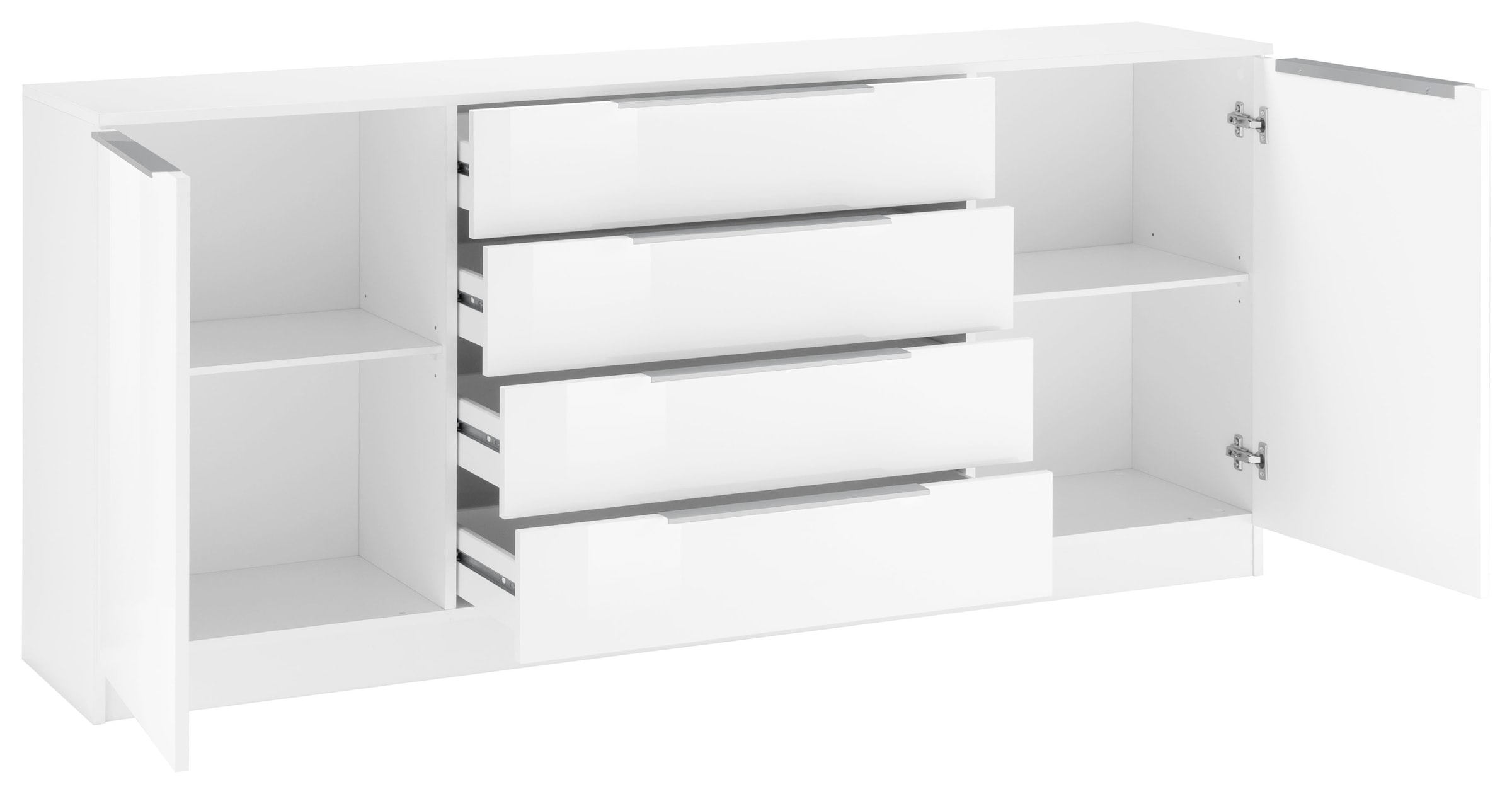 borchardt Möbel Kommode »Oliva«, Breite 166 cm, mit 4 Schubkästen