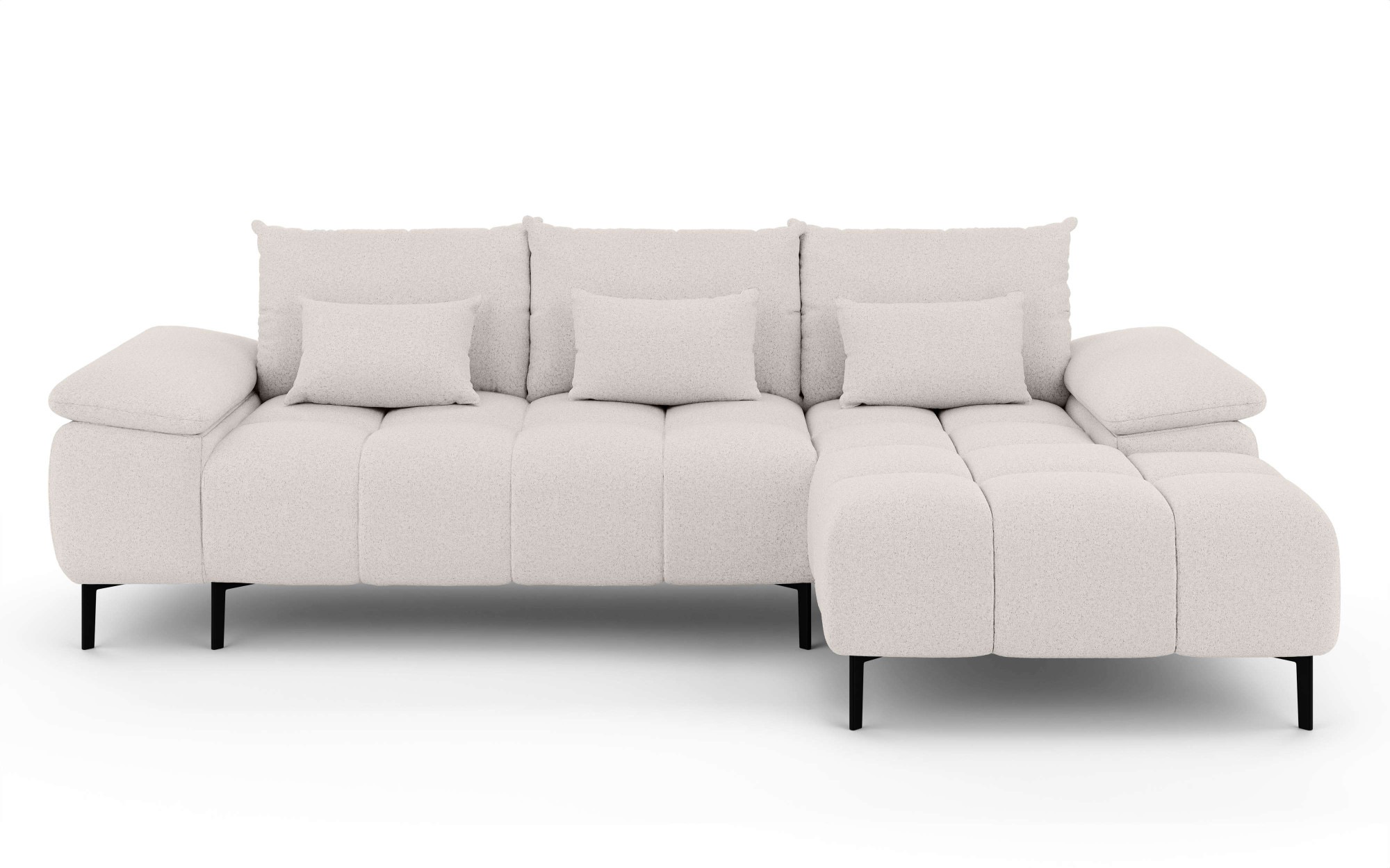 INOSIGN Ecksofa »DROMARA Schlafsofa mit Bettkasten, Maße: B/T/H 277/141/91 günstig online kaufen