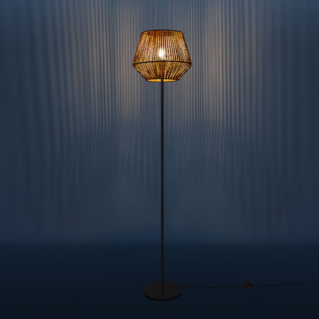 Paco Home Stehlampe »Pinto«, 1 flammig-flammig, LED Modern Wohnzimmer  Schlafzimmer Optik Boho Korb E27 online bestellen