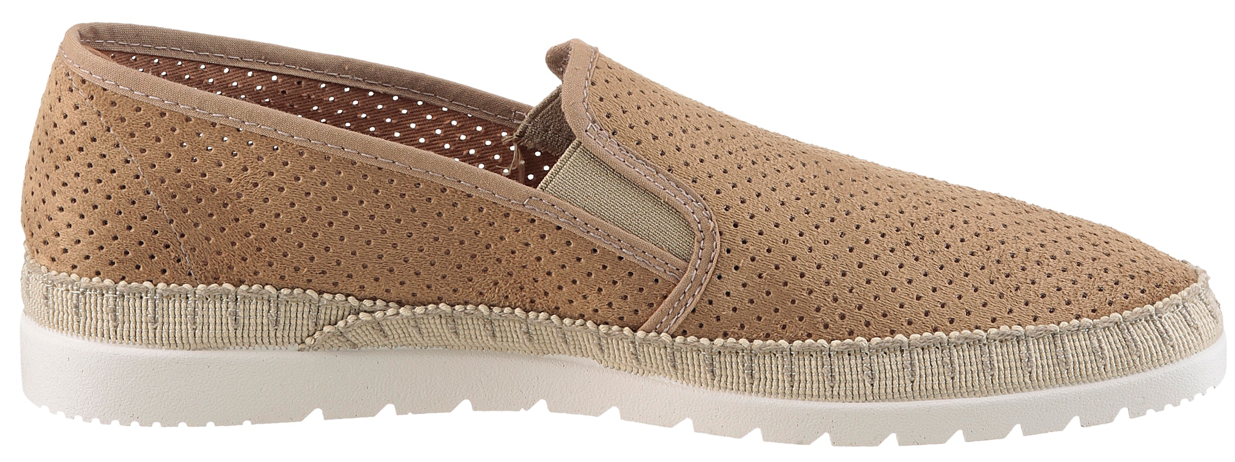 VERBENAS Slipper »Boris Hole Gallery«, Espadrilles, Sommerschuh, Freizeitschuh mit luftiger Perforierung