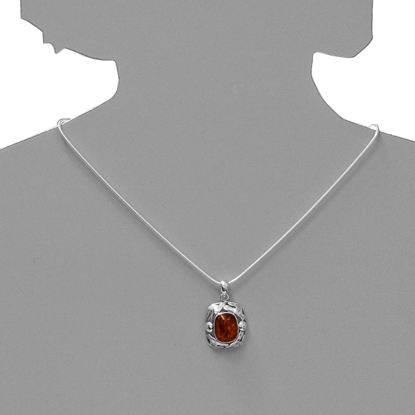OSTSEE-SCHMUCK Kettenanhänger »Ostsee-Schmuck Anhänger Fischland 34x20 mm«, (1 tlg.)