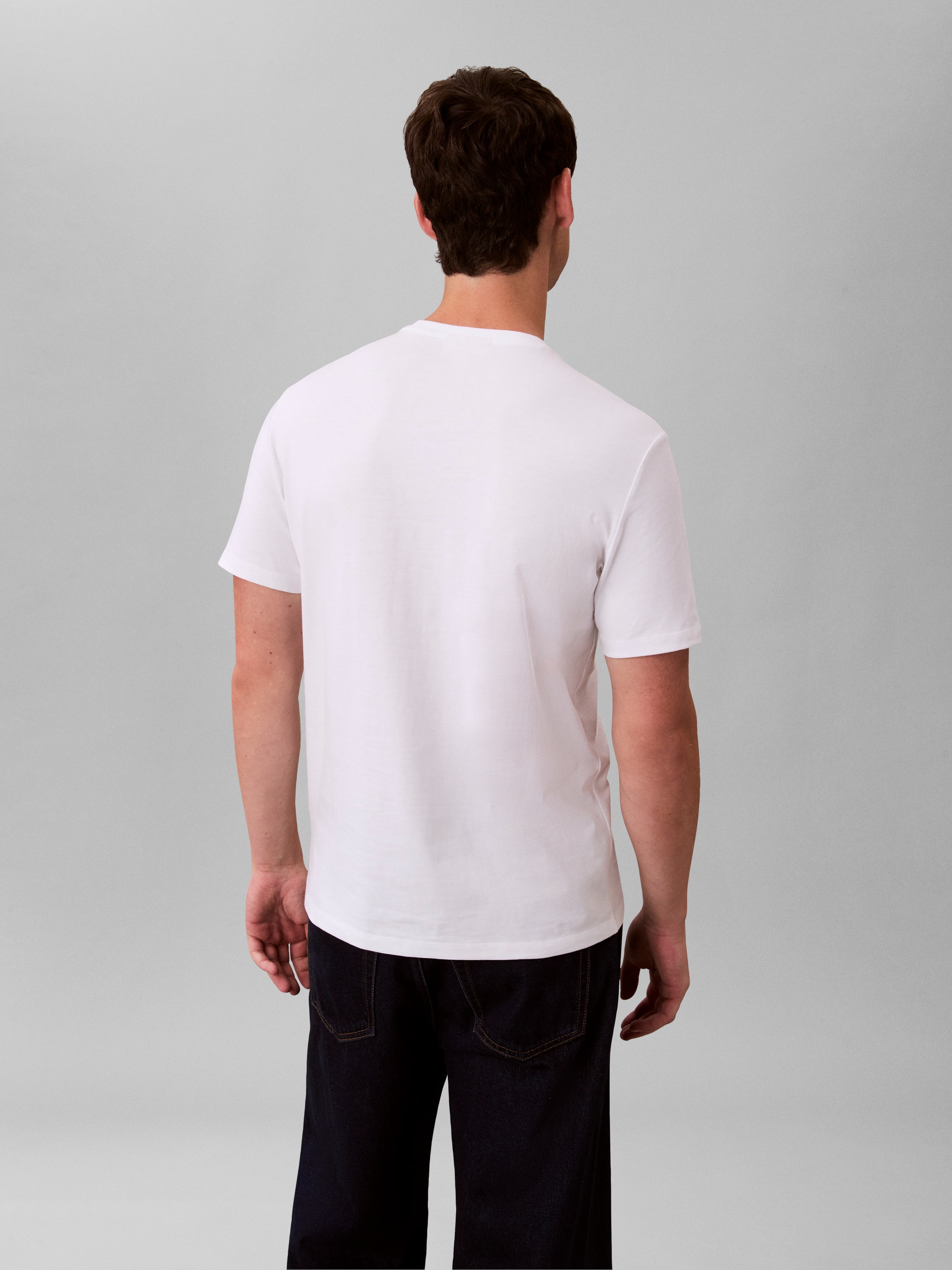 Calvin Klein Jeans T-Shirt »CLASSIC MONOGRAM« regular fit, Rundhalsausschnitt