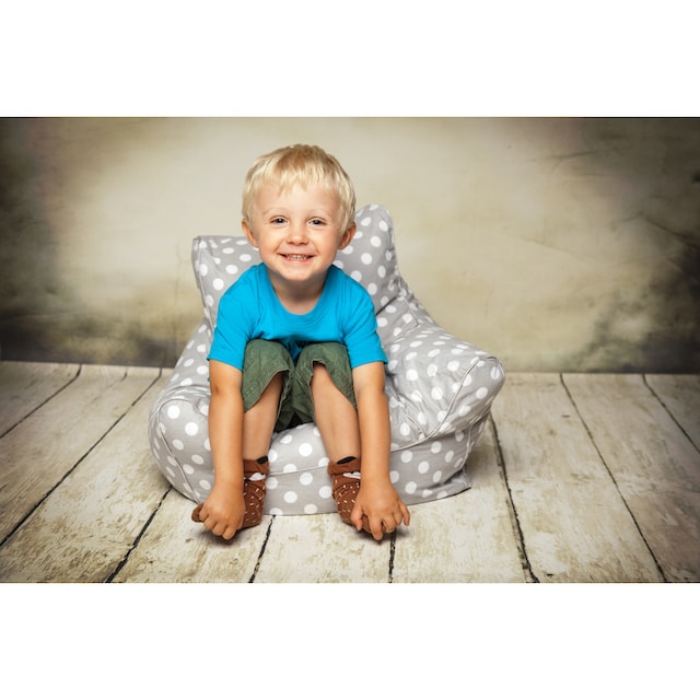 Knorrtoys® Sitzsack »Dots, Grey«, für Kinder; Made in Europe auf Raten  bestellen