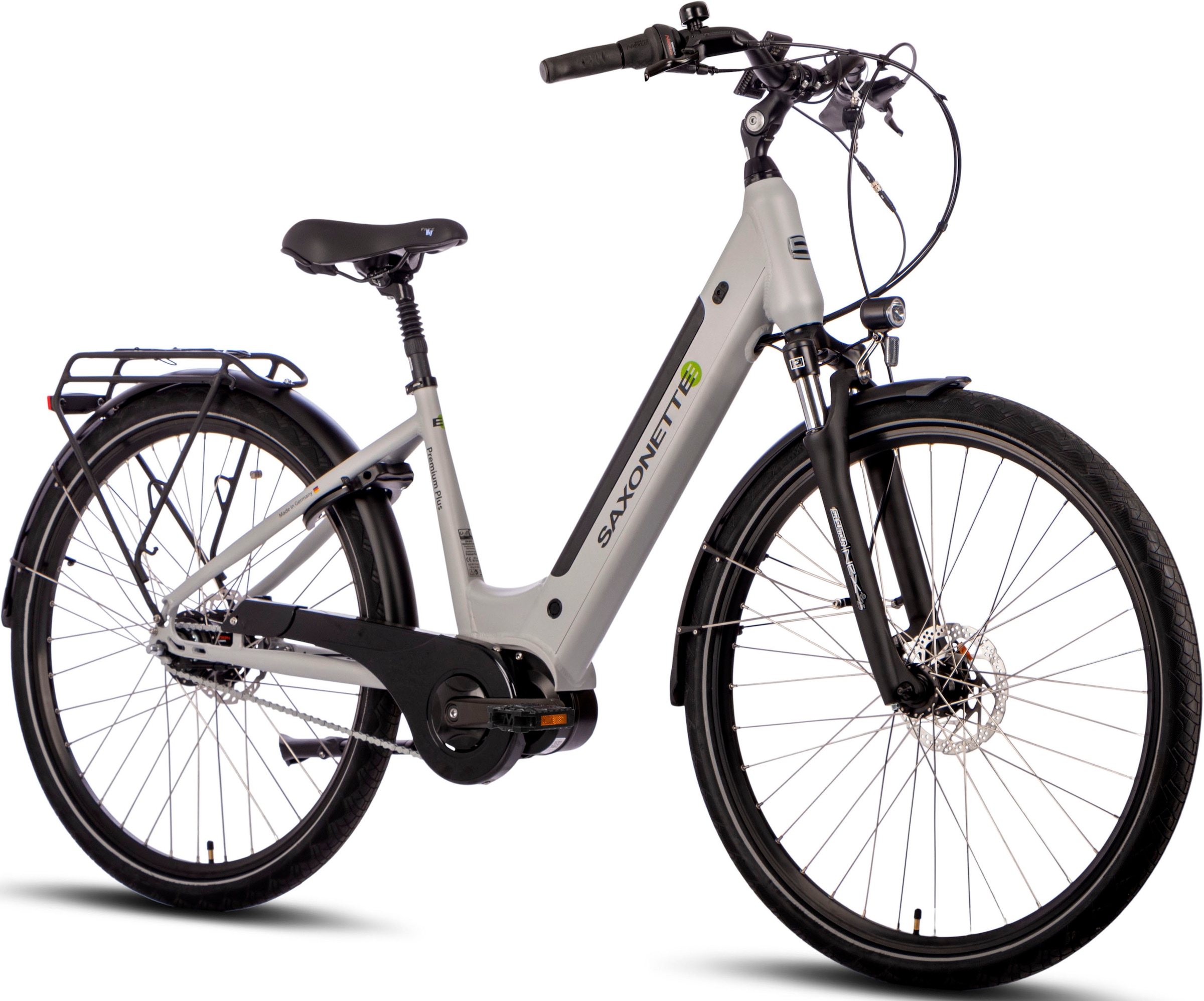 SAXONETTE E-Bike »Premium Plus 3.0«, 8 Gang, Mittelmotor 250 W