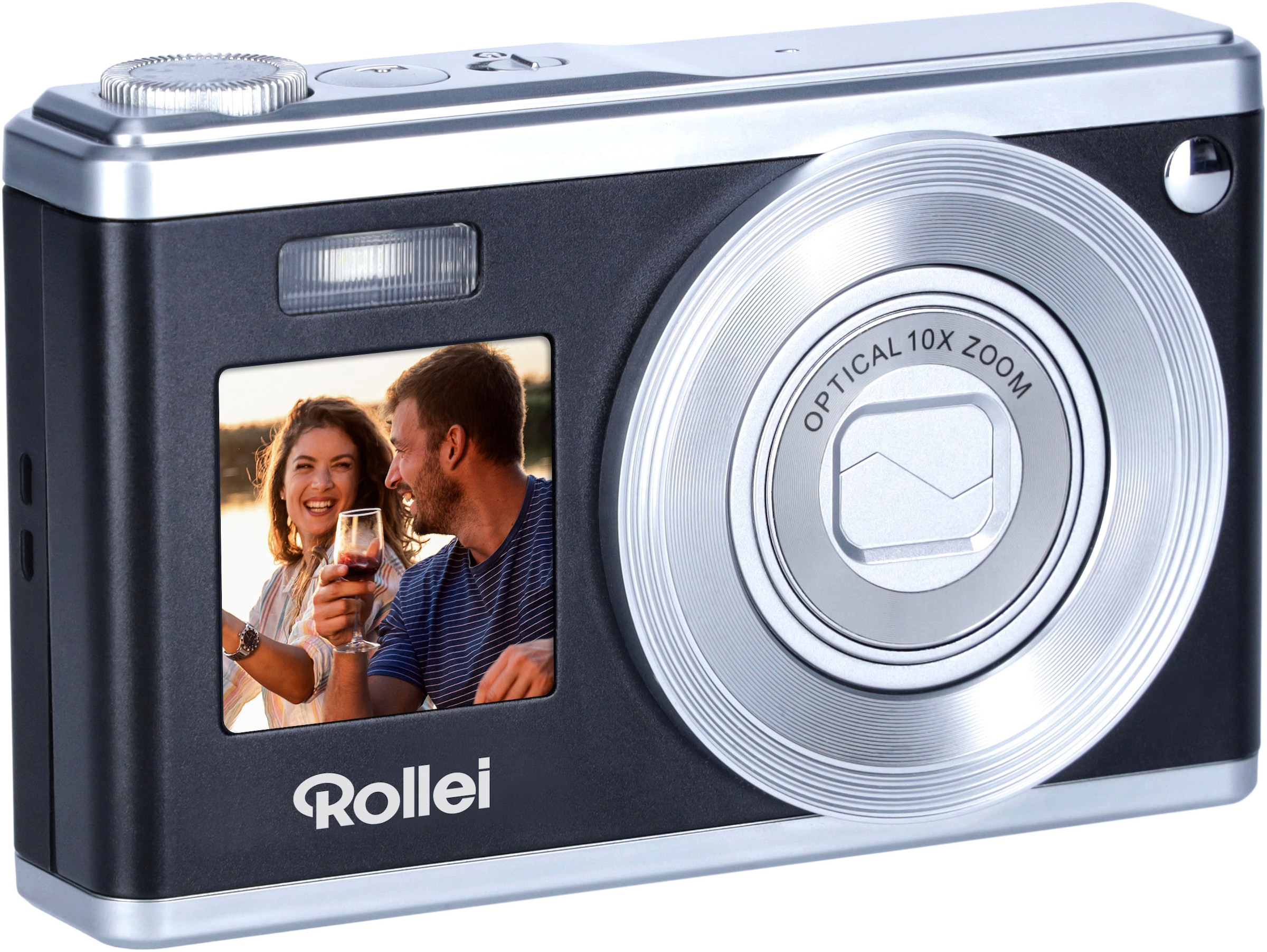 Rollei Kompaktkamera »Compactline 10x«, 20 MP, 10 fachx opt. Zoom
