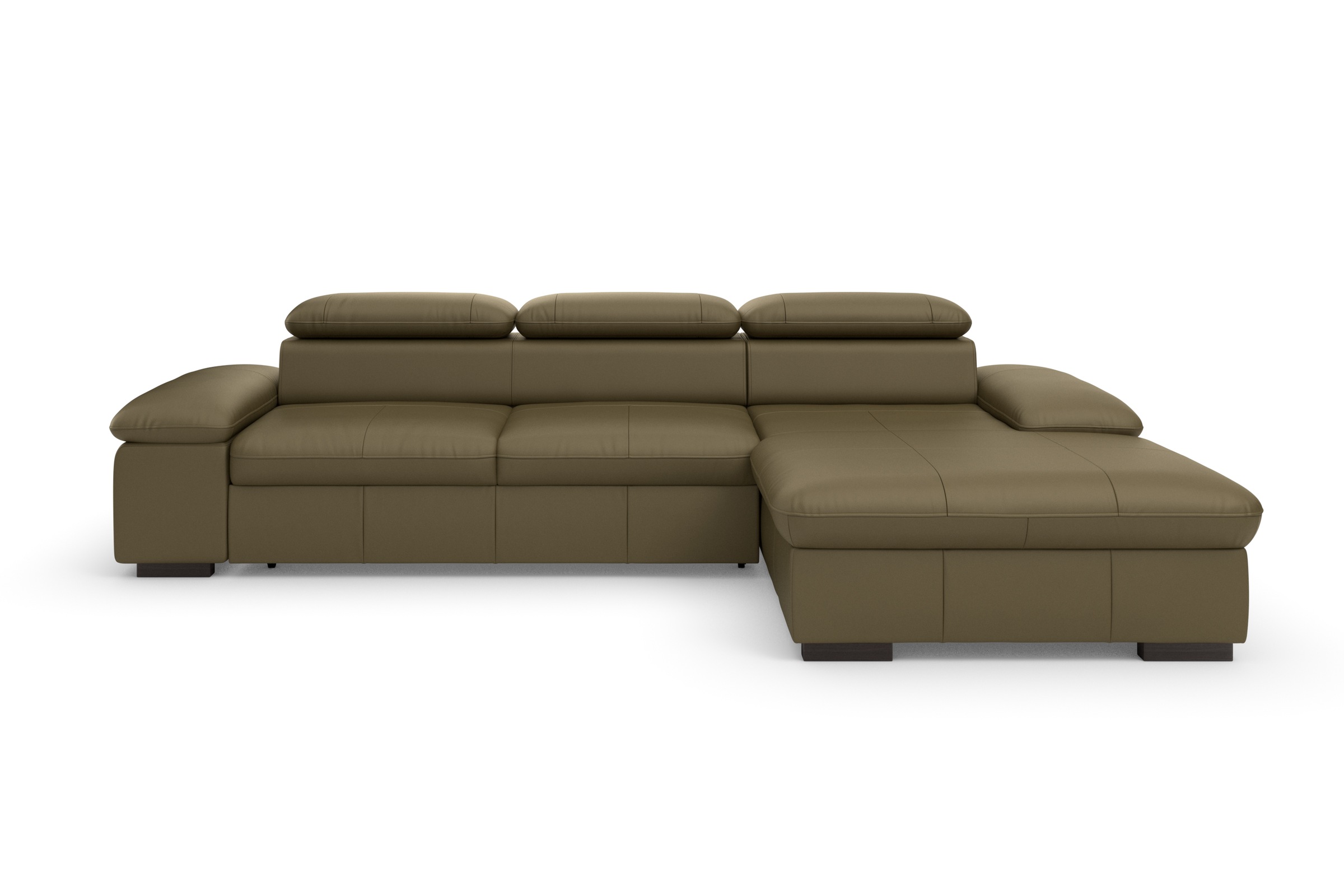 Home affaire Ecksofa »Alberto L-Form«, mit Kopfteilverstellung, wahlweise mit Bettfunktion