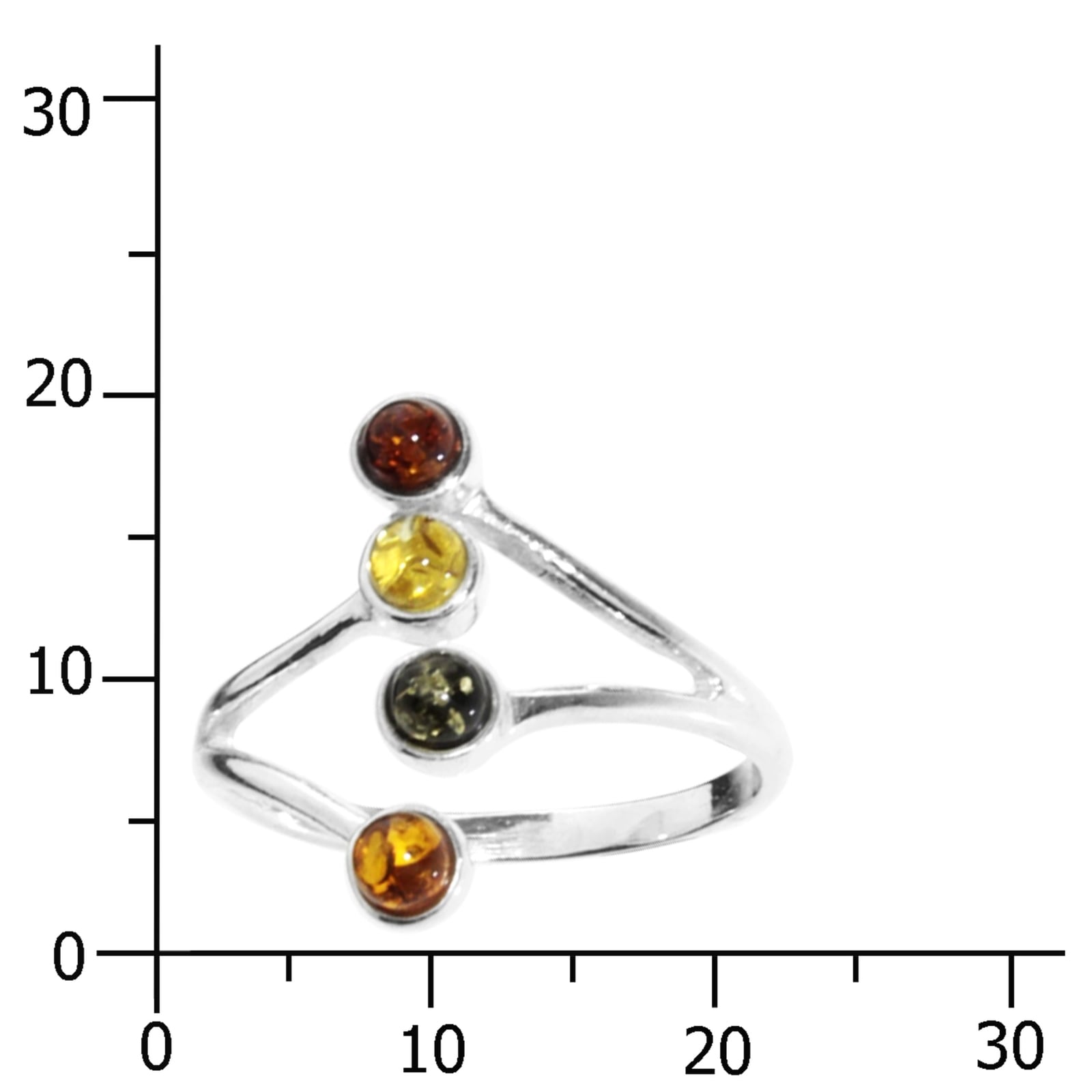 OSTSEE-SCHMUCK Fingerring »Ostsee-Schmuck Ring Kristin Ring Kristin«, (1 tlg.)