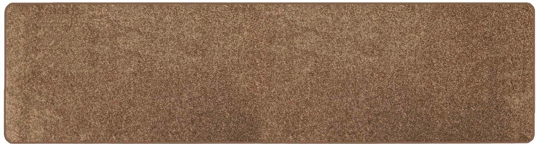 Primaflor-Ideen in Textil Läufer »Teppich MUMBAI«, rechteckig, 13 mm Höhe, Teppich-Läufer, weicher Kurzflor, Uni-Farben