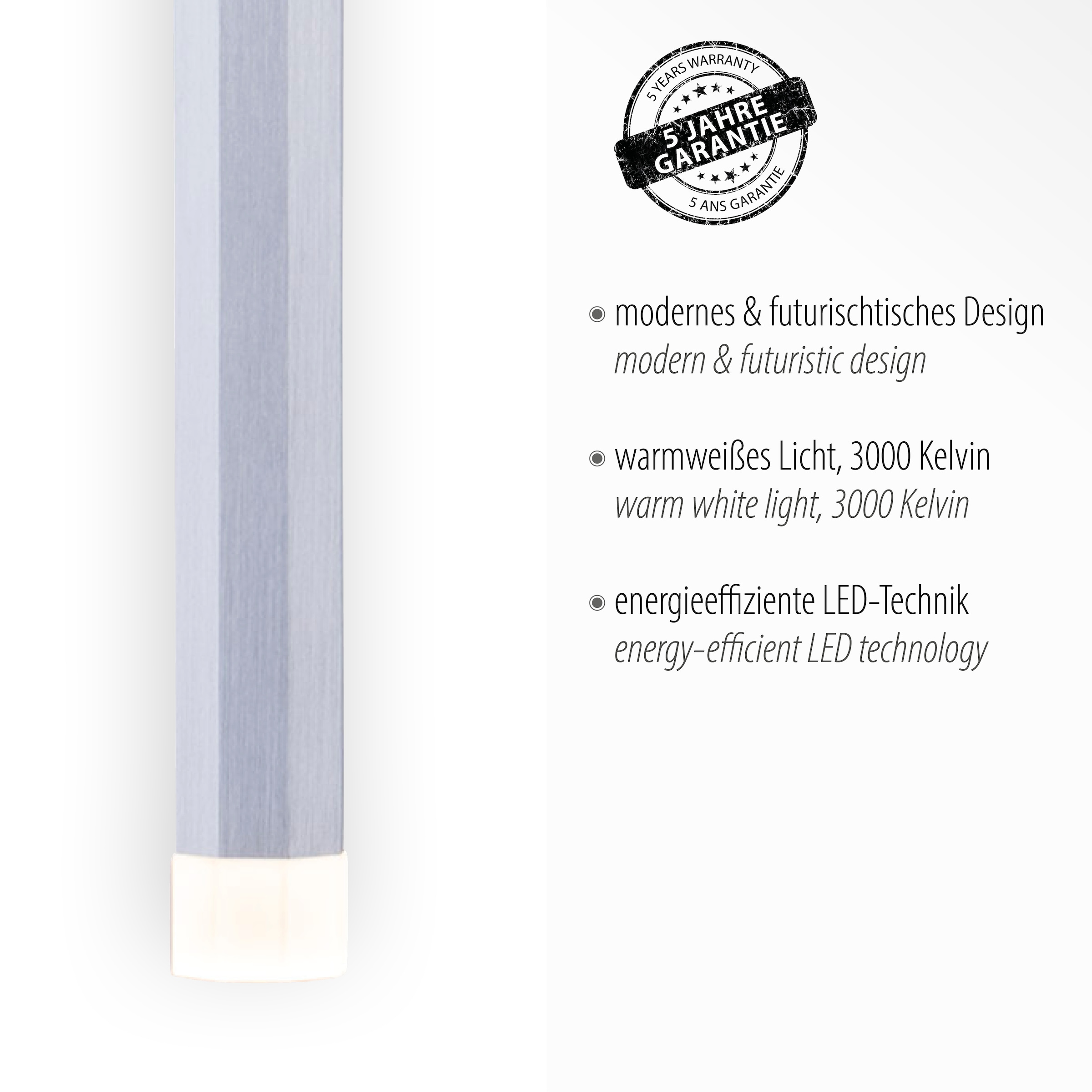 JUST LIGHT Pendelleuchte »BRUNO«, 3 flammig, Leuchtmittel LED-Board | LED fest integriert, LED